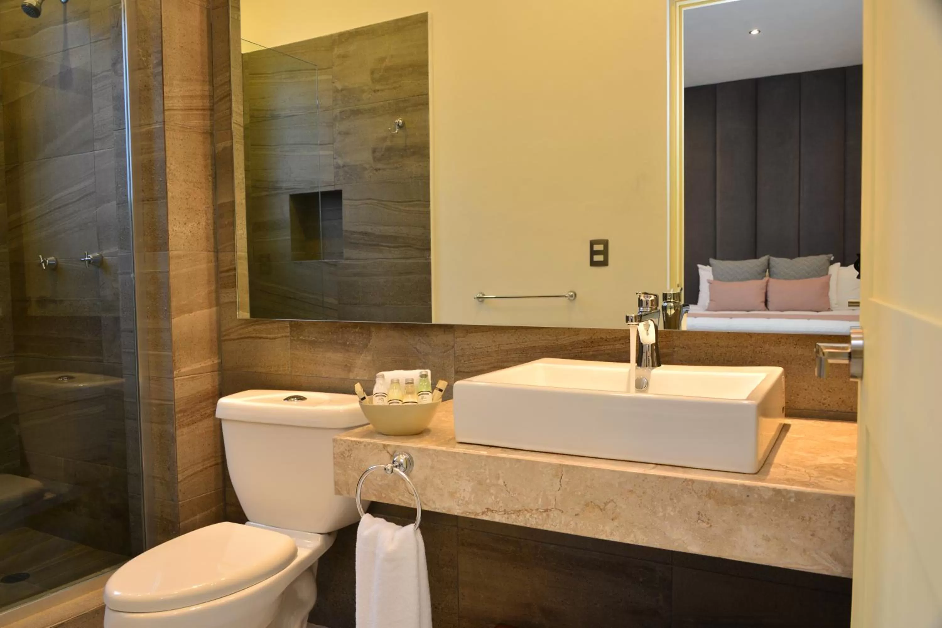 Shower in Elements Tulum Boutique Hotel