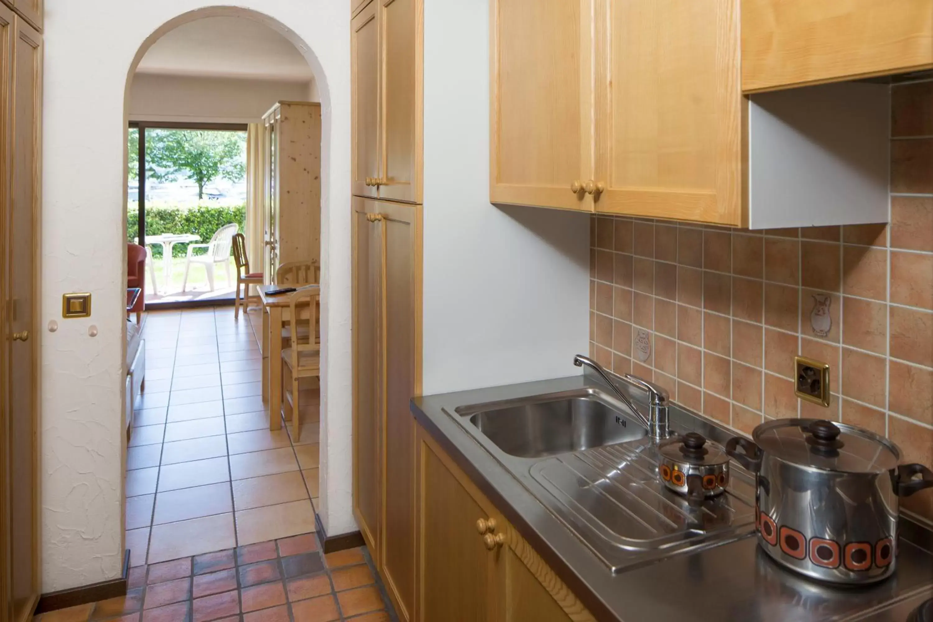 Decorative detail, Kitchen/Kitchenette in Aparthotel Al Lago