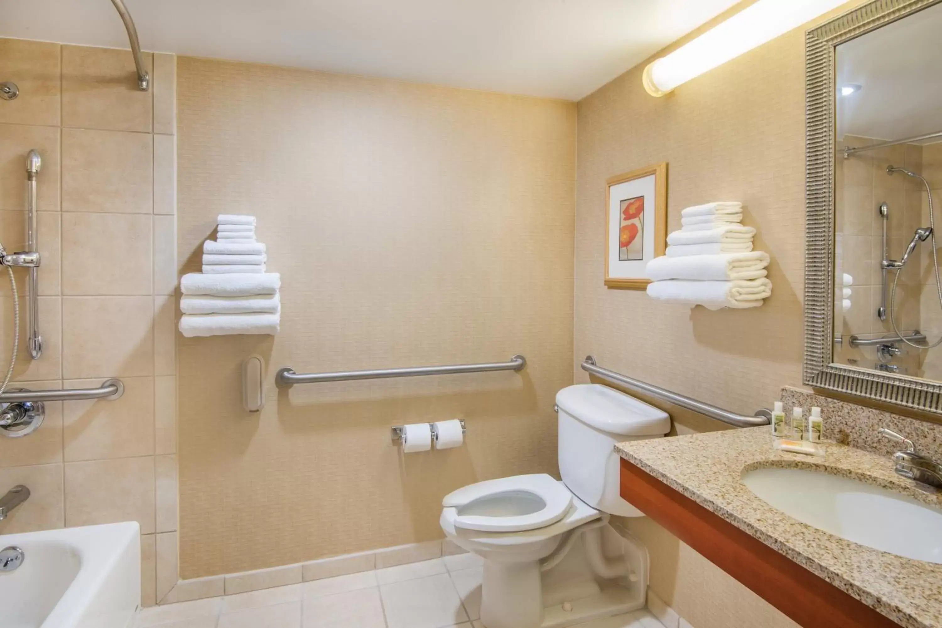 Bathroom in Holiday Inn Cincinnati-Eastgate, an IHG Hotel