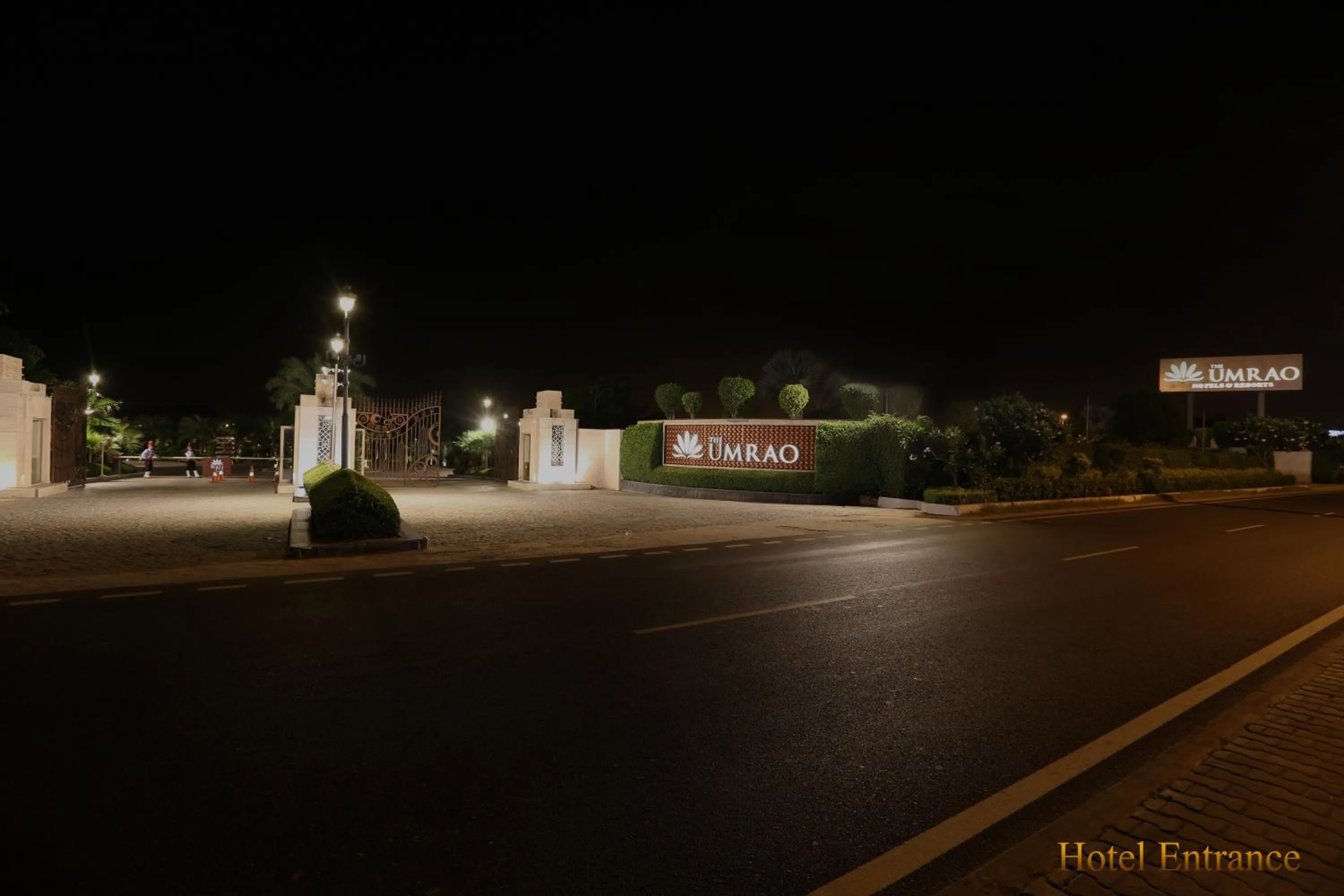 Text overlay in The Umrao