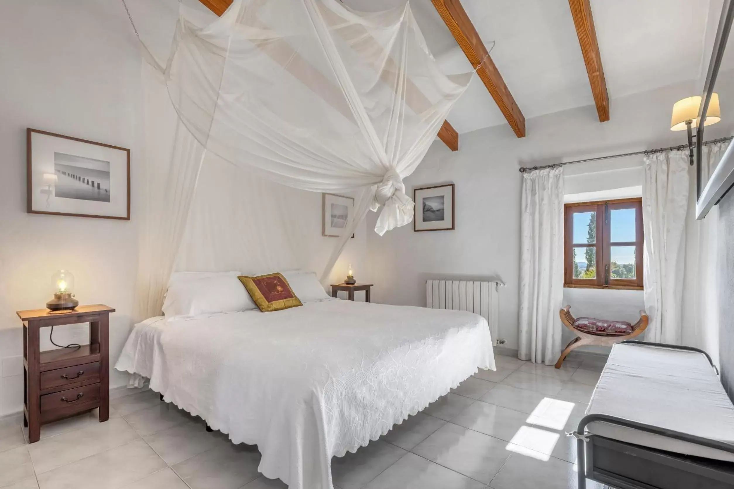 Bedroom, Bed in Finca Son Jorbo - Adults only