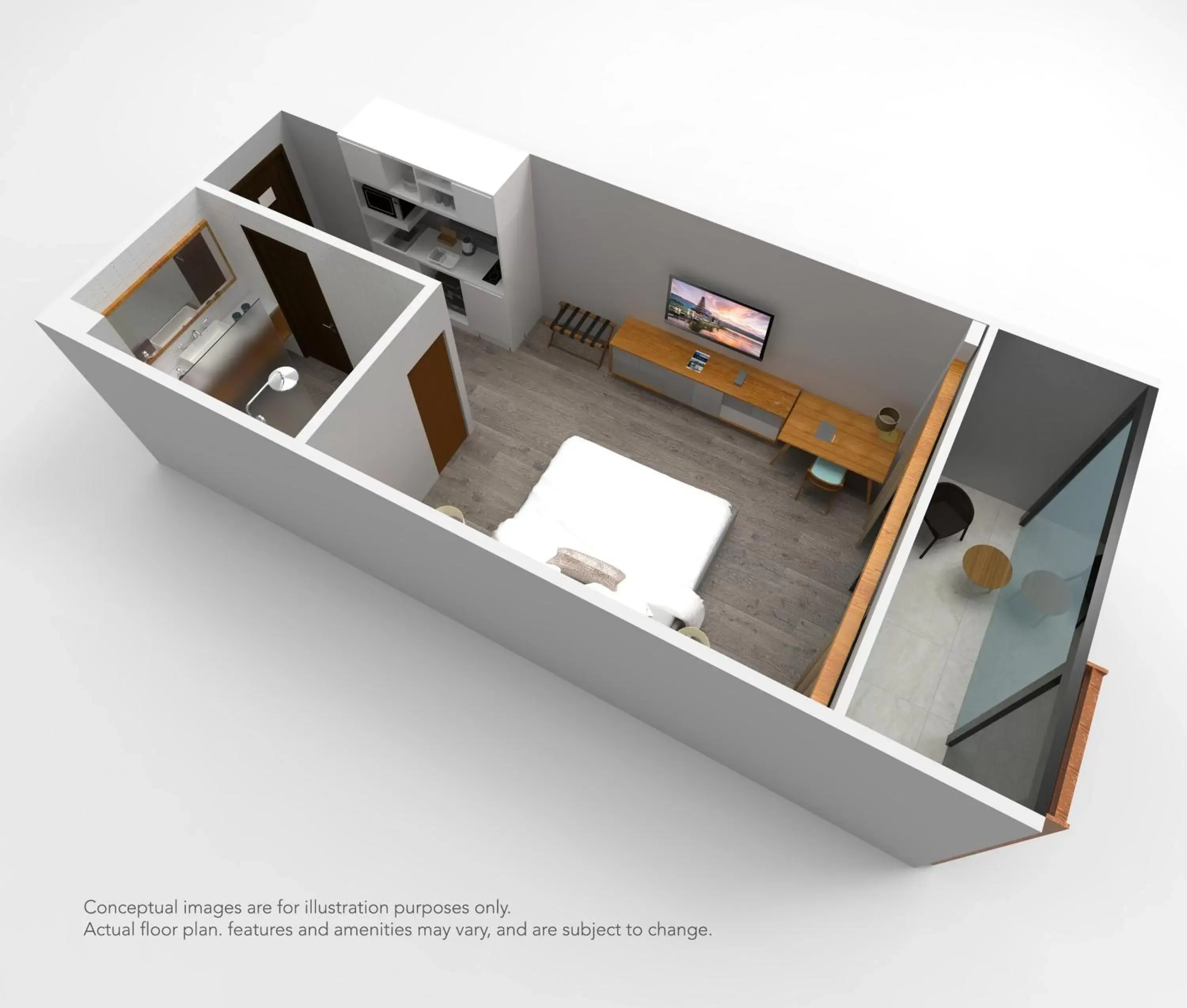 Shower, Floor Plan in Rama Residence Padma