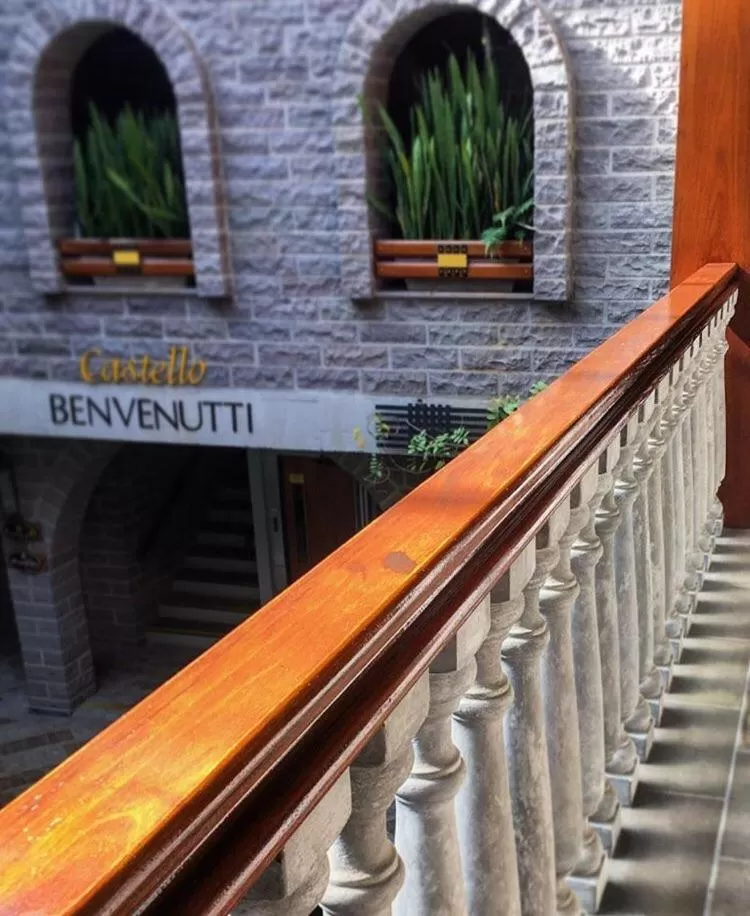 Property building in Pousada Castello Benvenutti