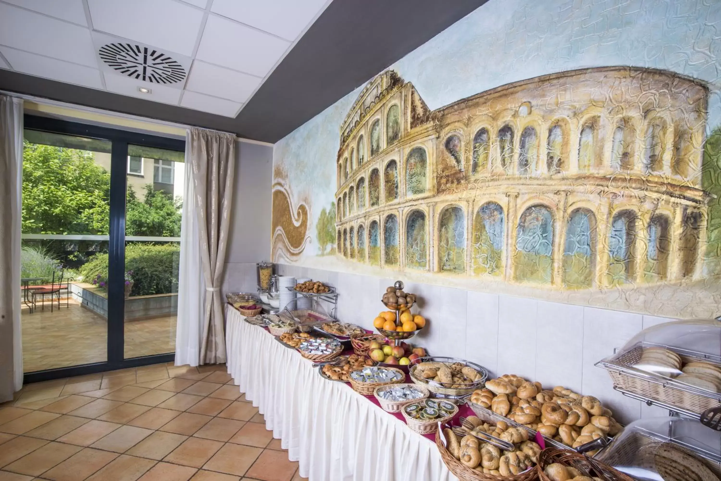 Food close-up in Hotel Roma Prague