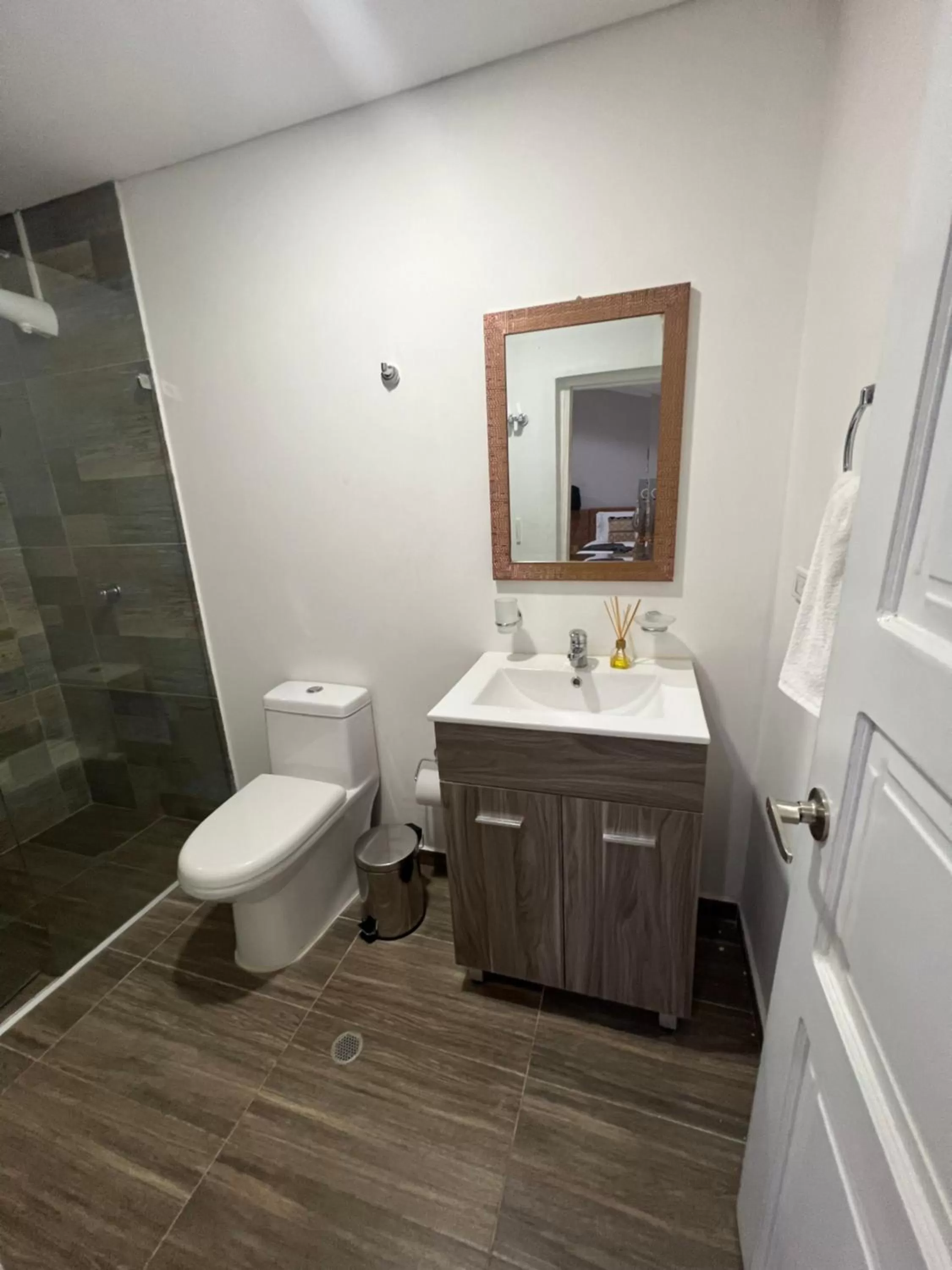 Toilet in Hotel Boutique Casa chunuu Santa Marta