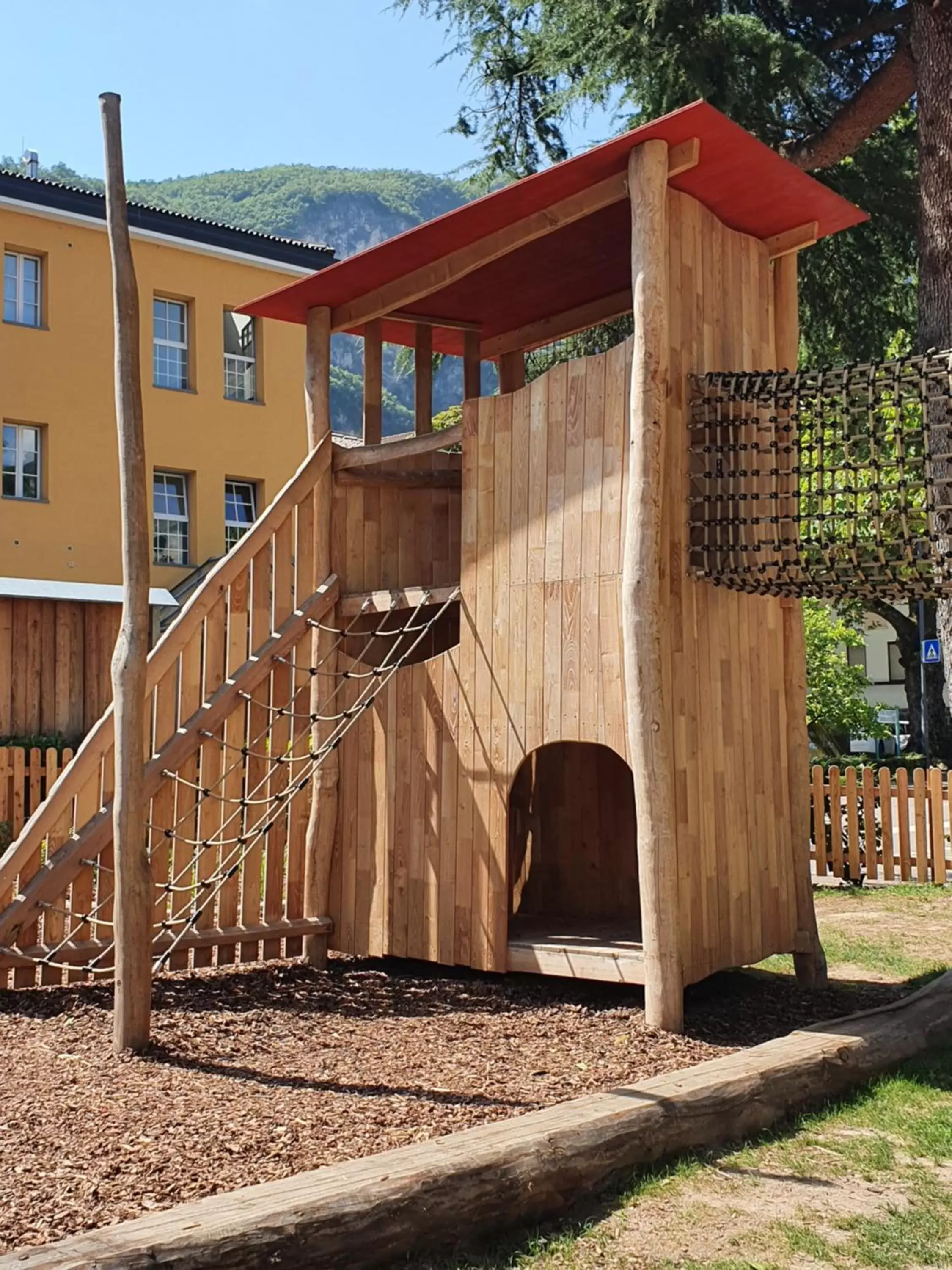 Children play ground, Property Building in Albergo Gasthof Salurn