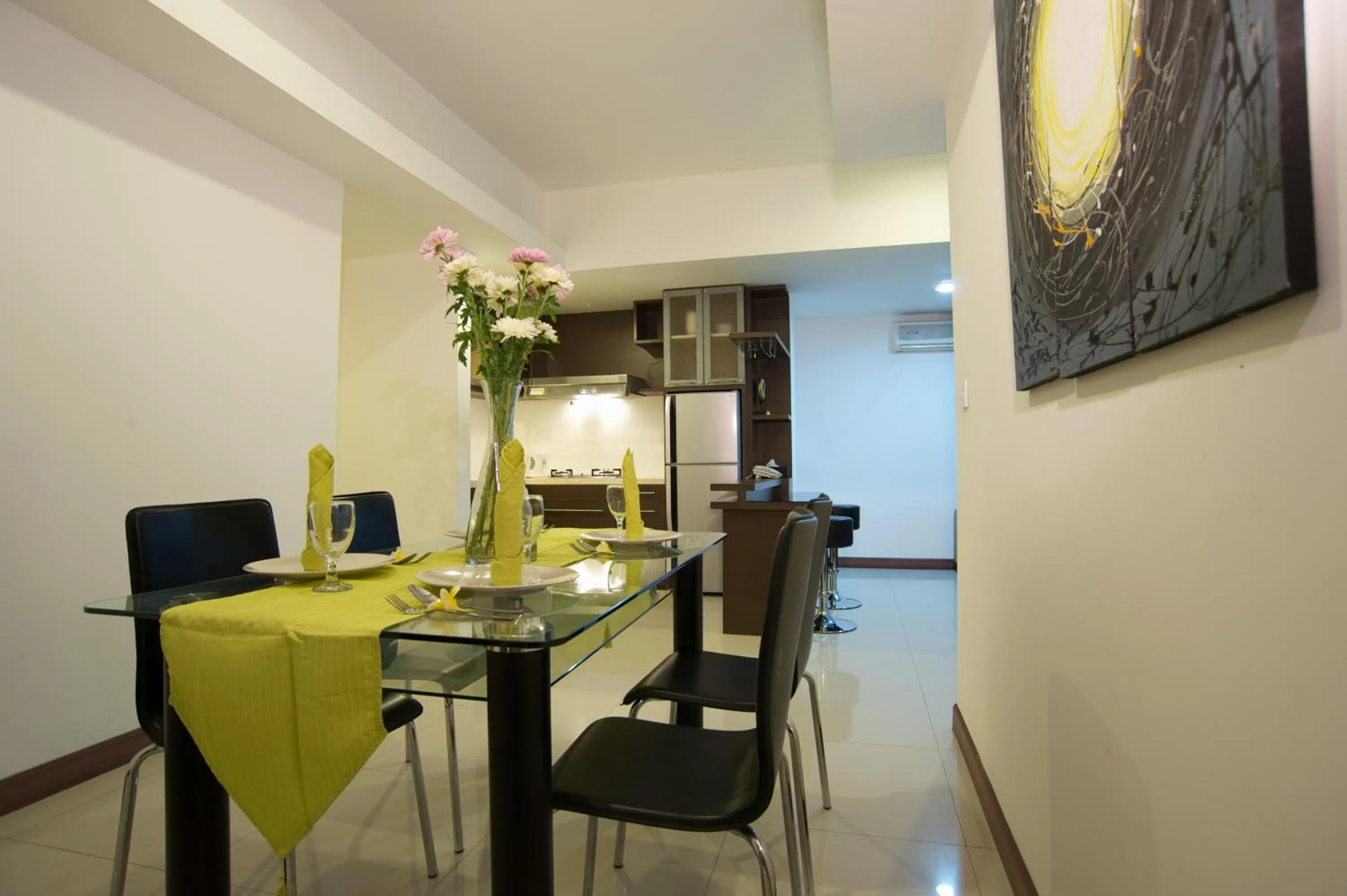 Dining area in Sunset Residence and Condotel
