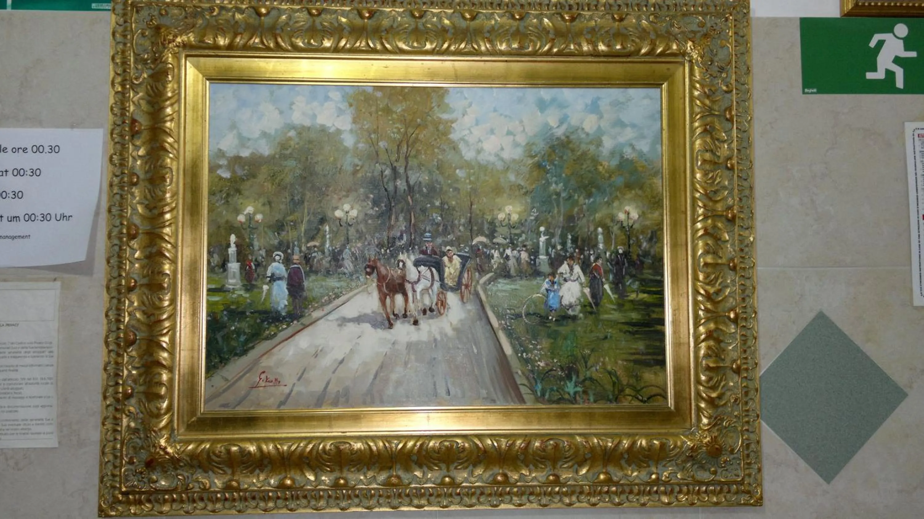 Decorative detail in Hotel Stadler 2