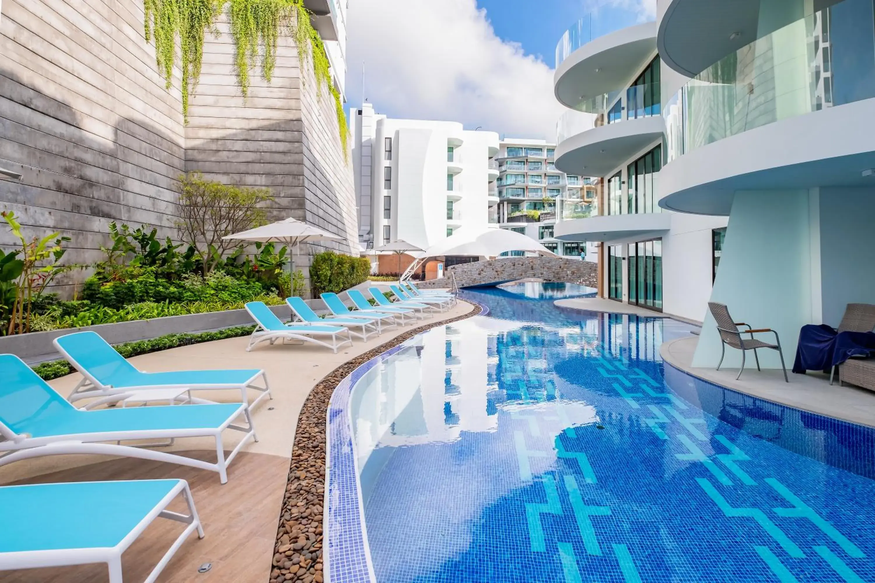 Garden, Swimming Pool in Lets Phuket Twin Sands Resort & Spa-SHA Extra Plus