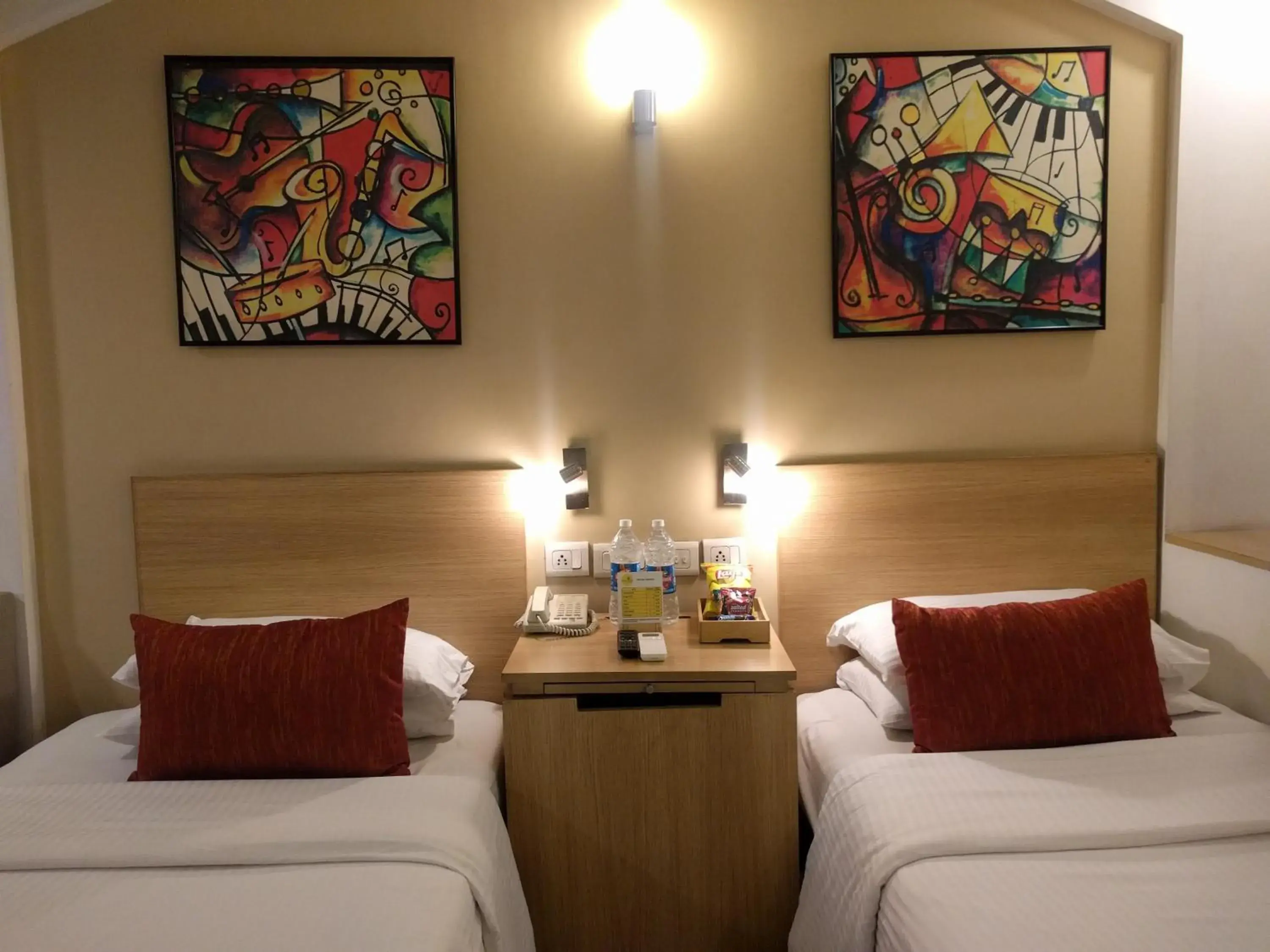 Bedroom in Lemon Tree Hotel, Udyog Vihar, Gurugram
