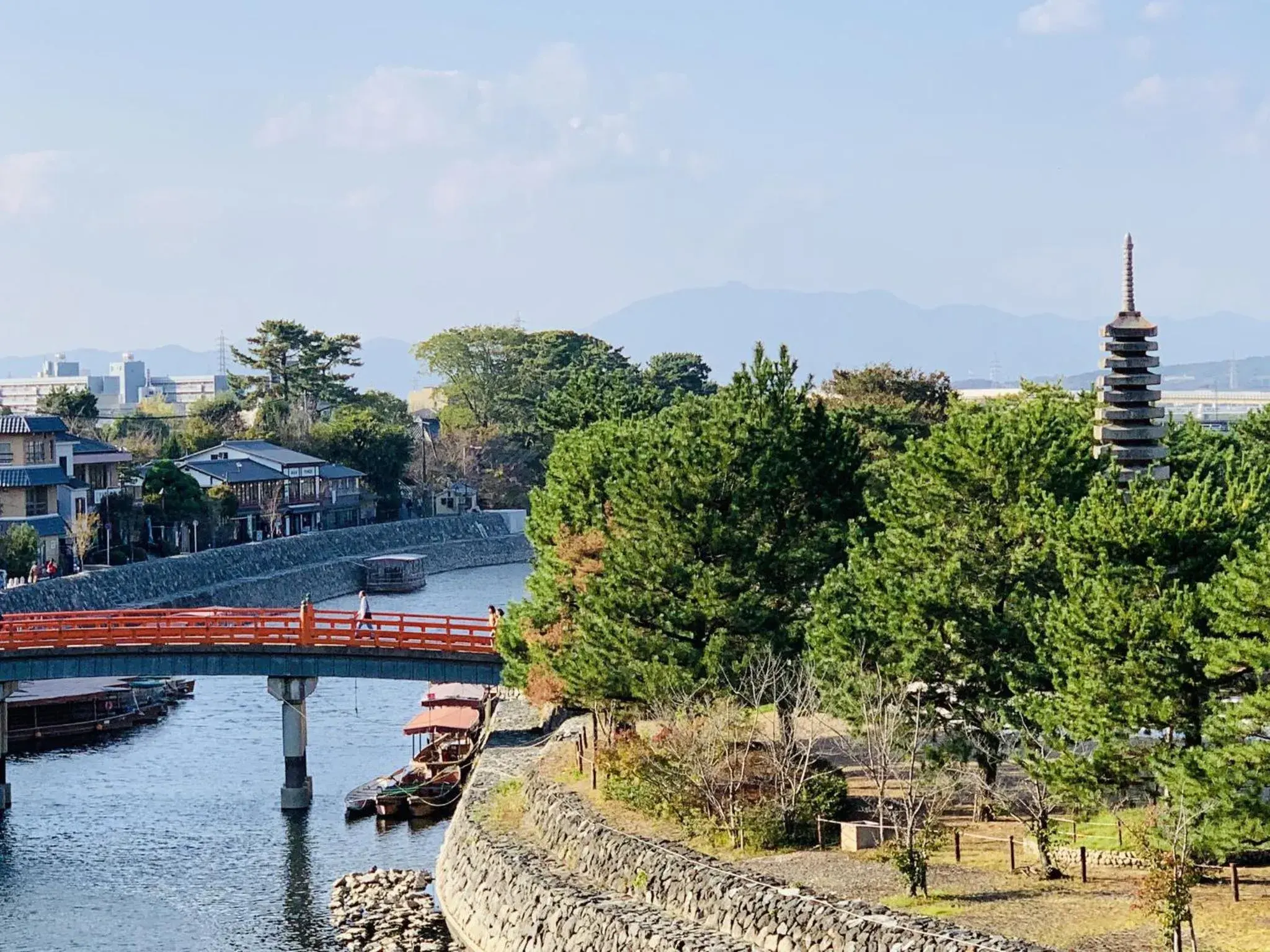 Off site in Kyoto Uji Hanayashiki Ukifune-En