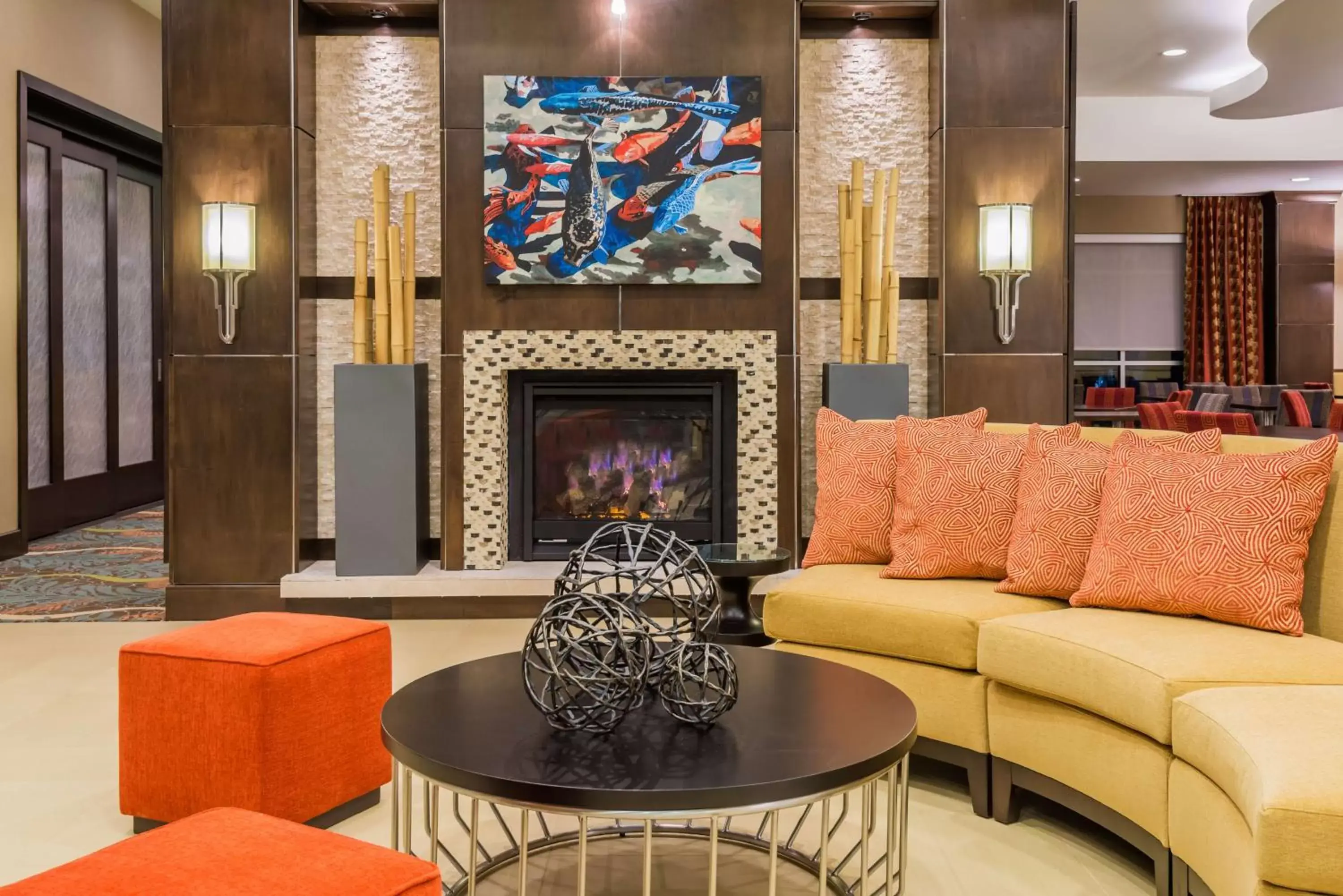 Lobby or reception, Seating Area in Homewood Suites by Hilton Little Rock Downtown