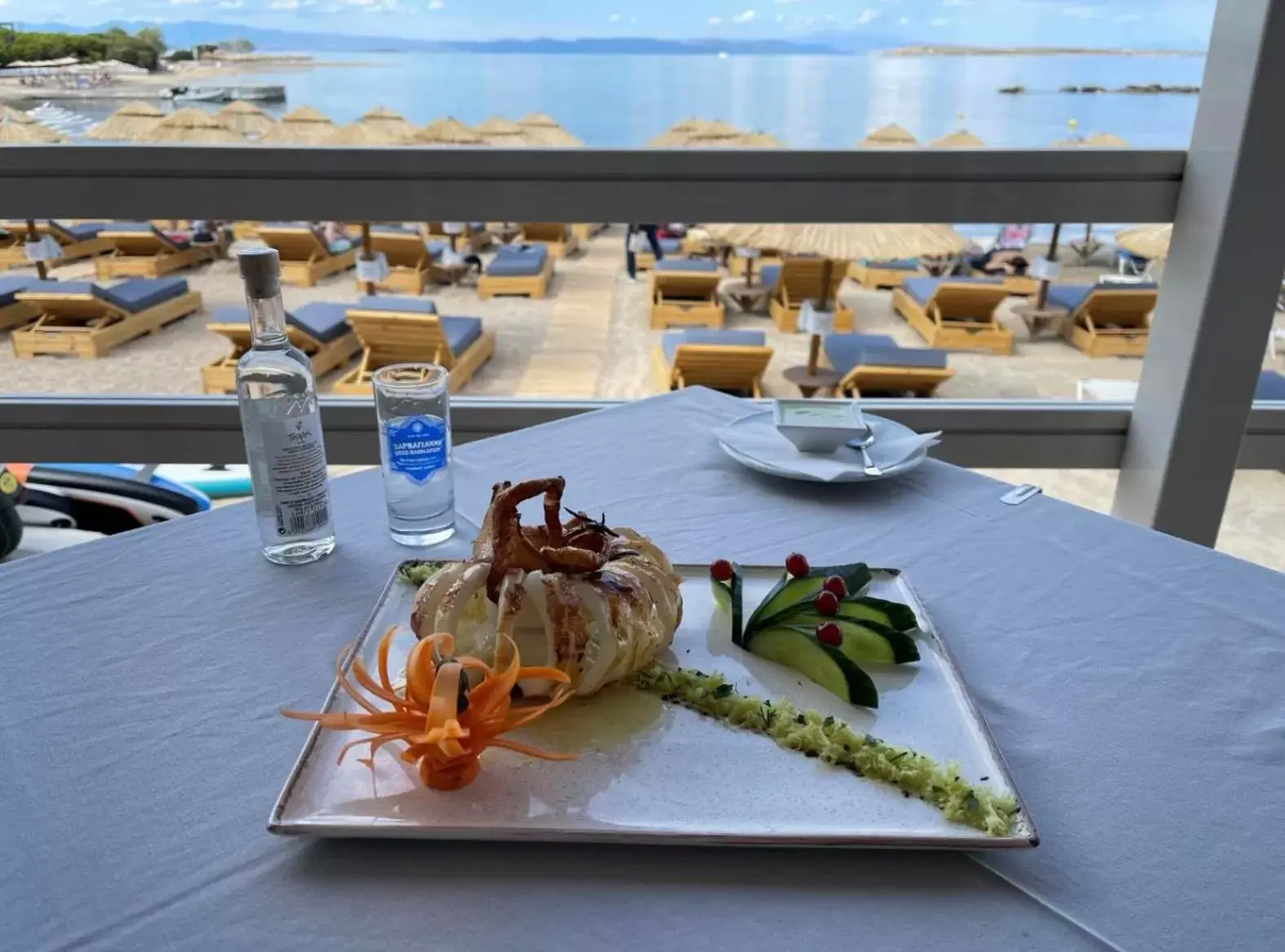 Restaurant/places to eat in Aktaion Beach Boutique Hotel & Spa