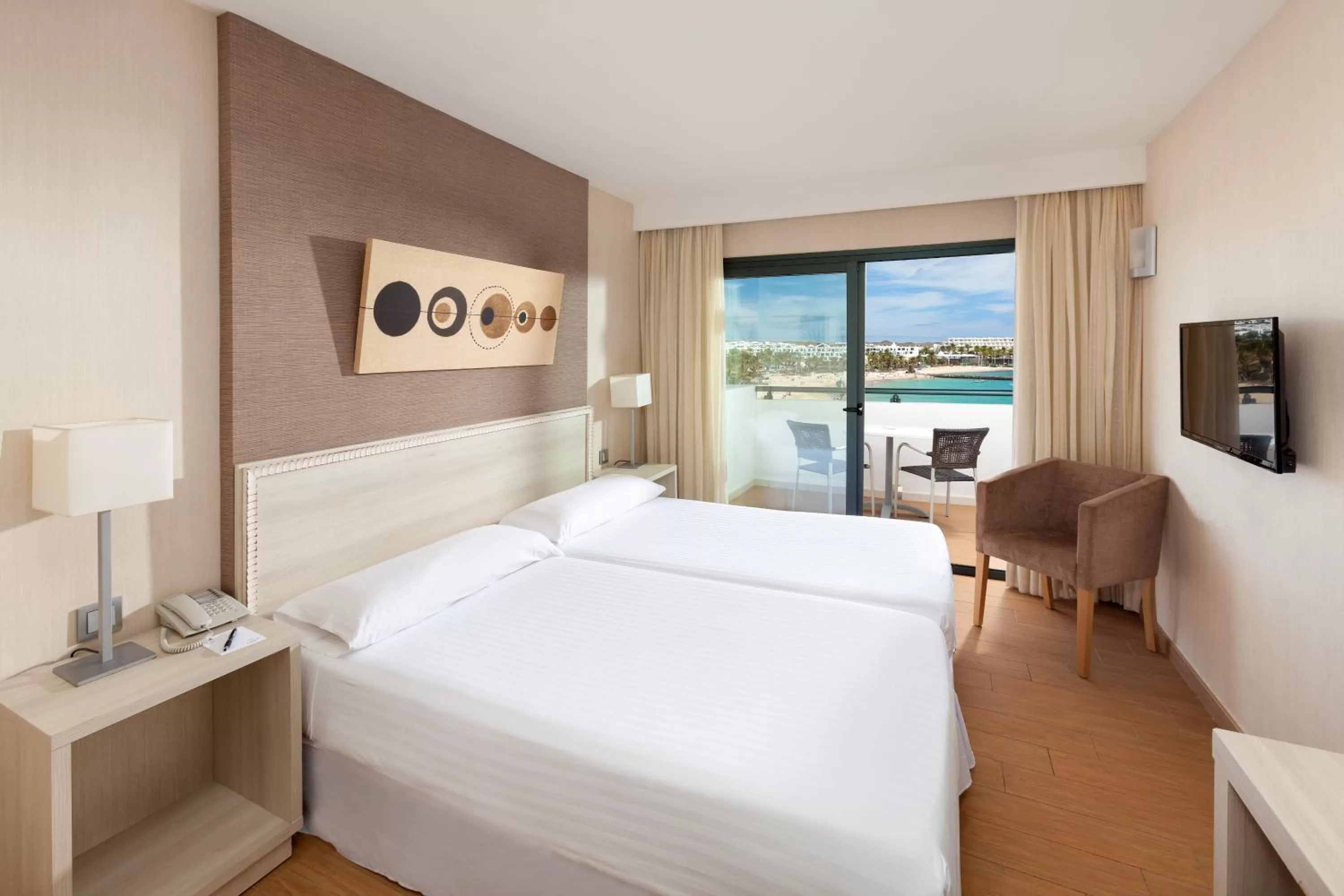 Superior Twin Room with Sea View (3 Adults) in THB Lanzarote Beach