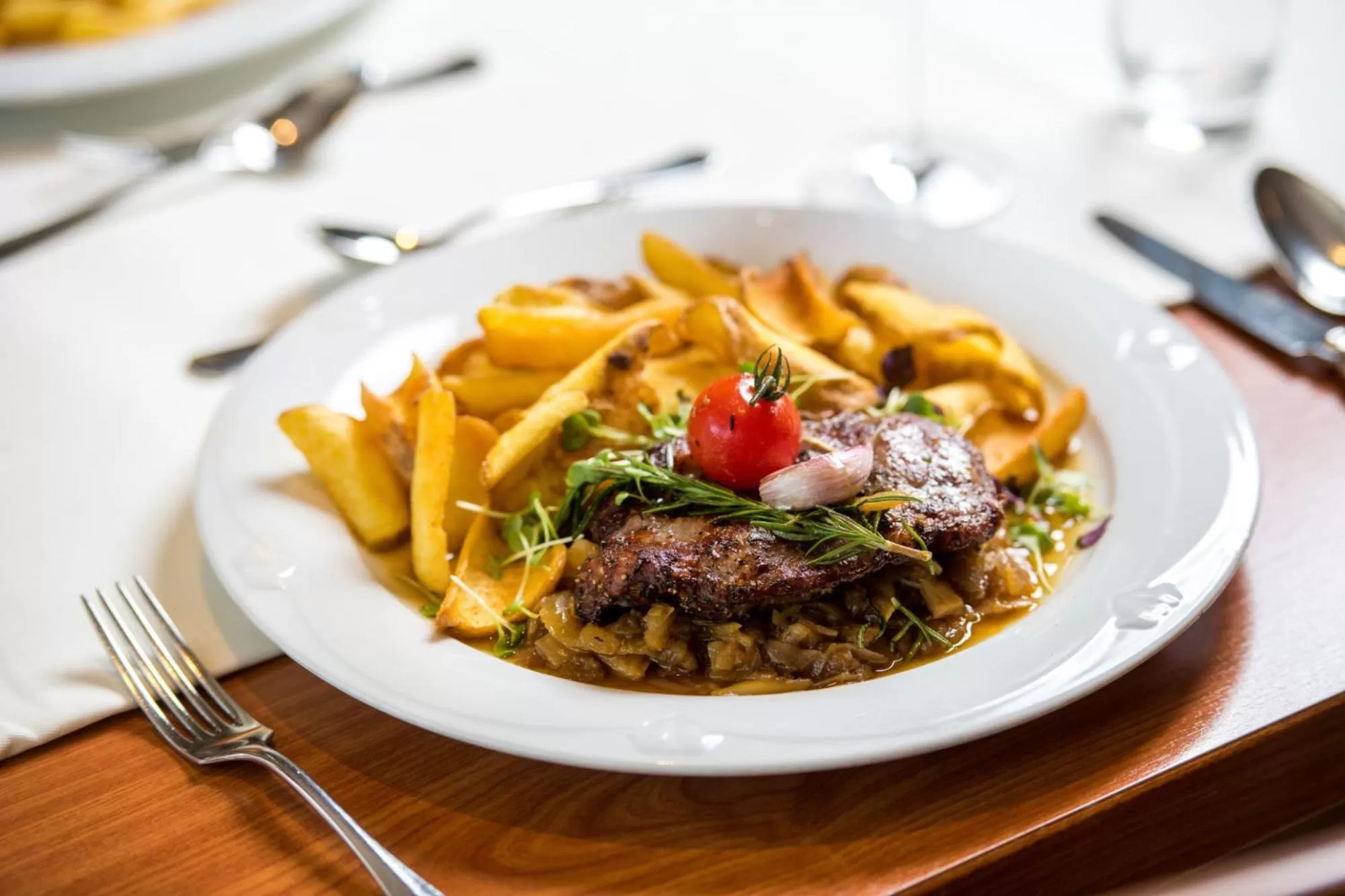 Food and drinks in Hotel Karl Müller