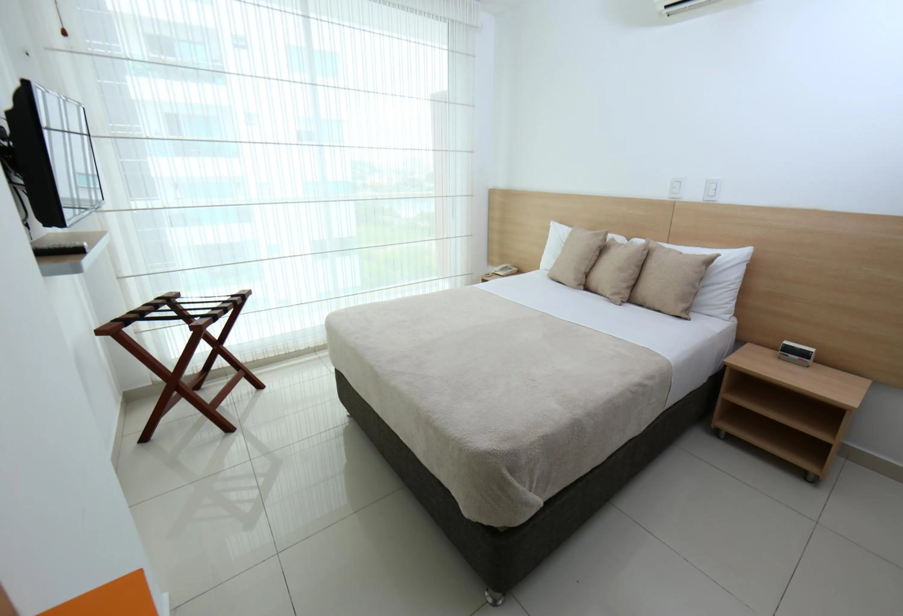 Bed in Hotel Cabreromar