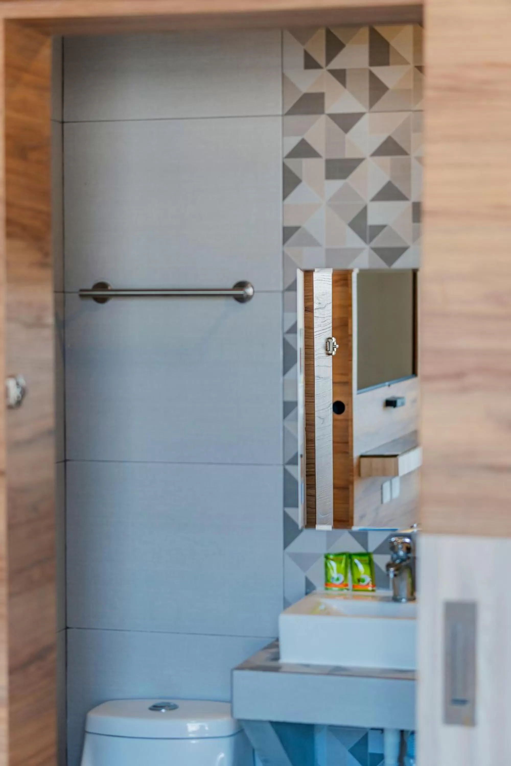 Bathroom in Hotel Central Merida by Kavia