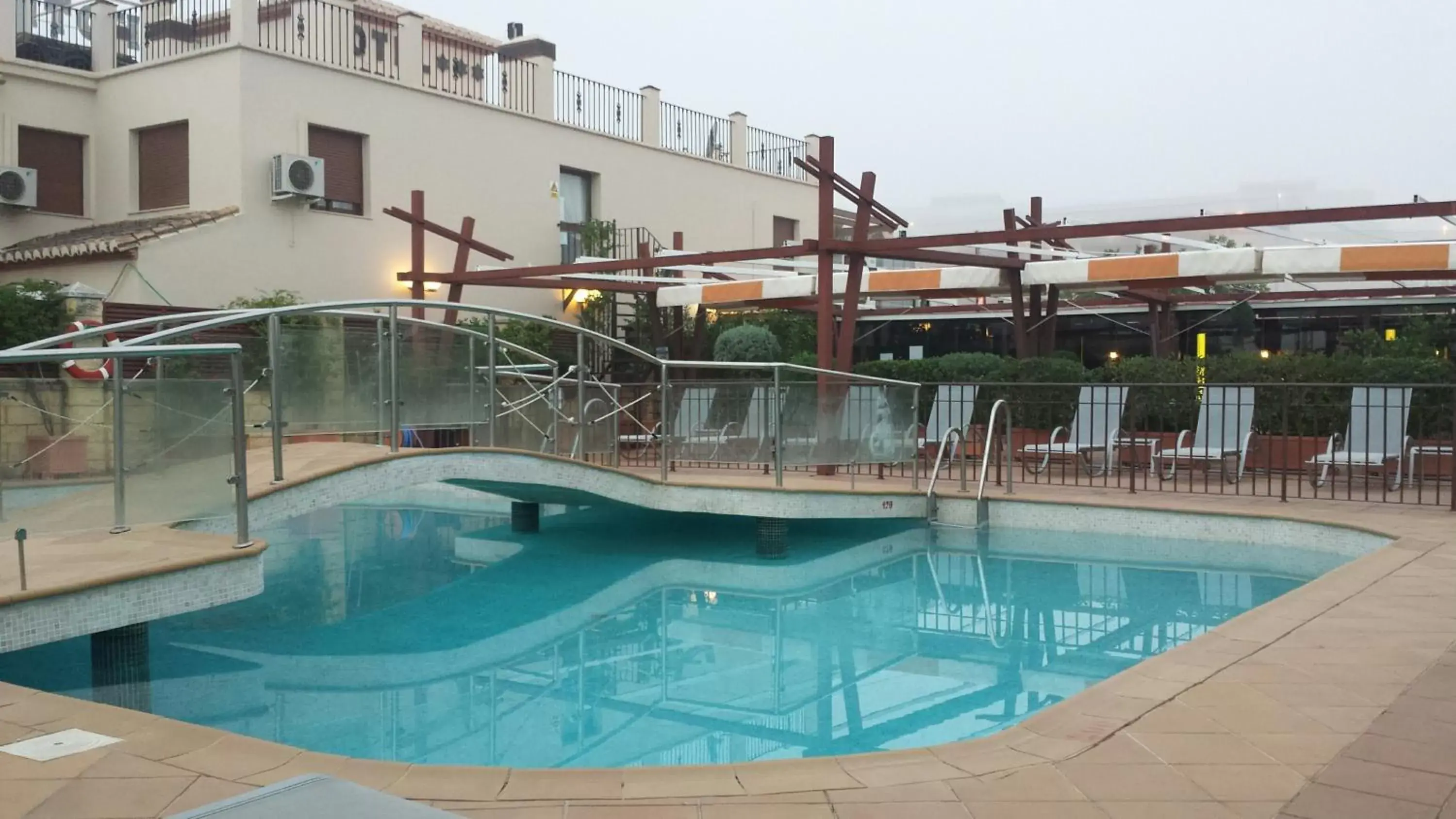 Swimming Pool in Hotel Sierra Hidalga