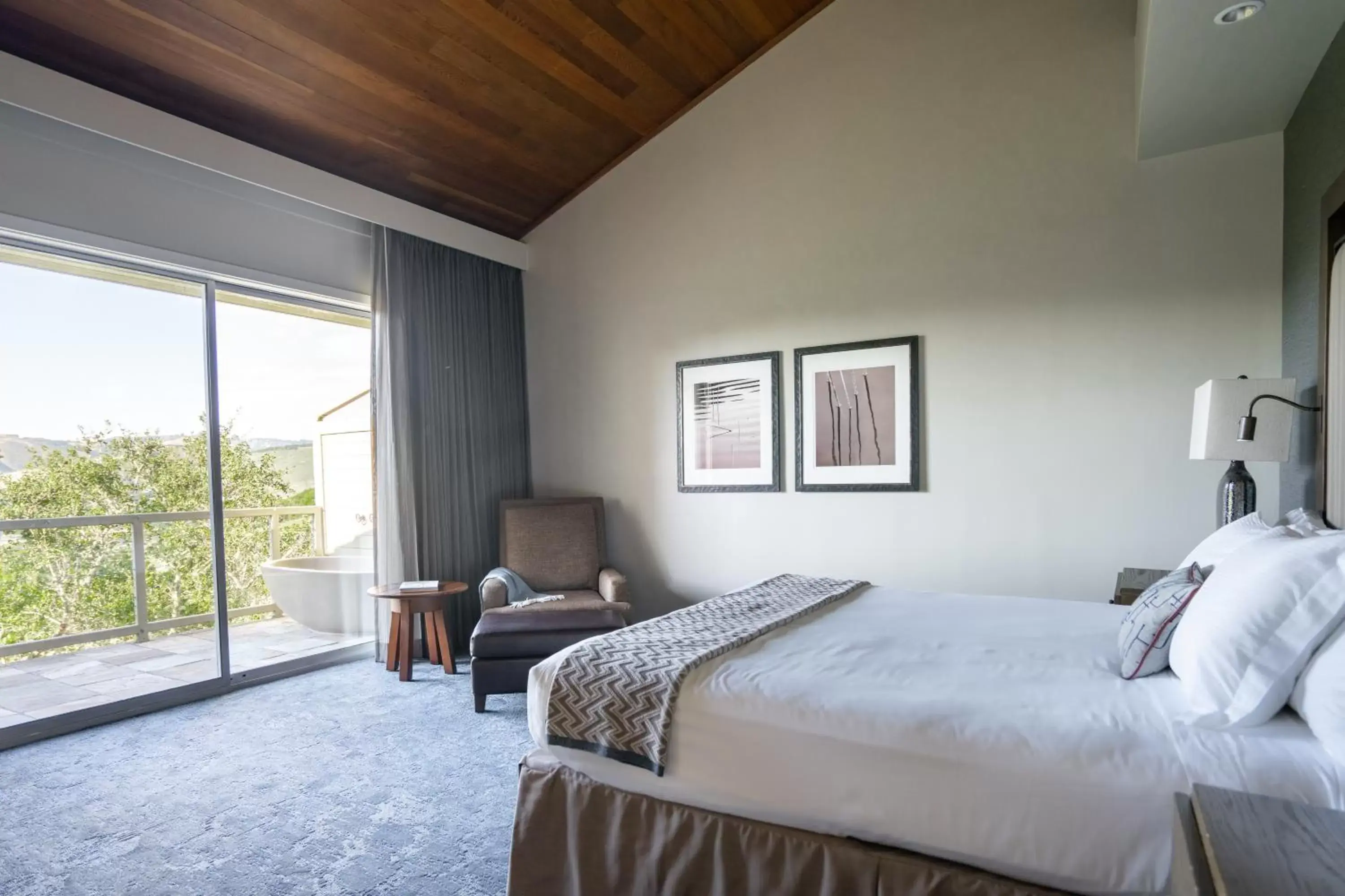 Bedroom, Bed in Carmel Valley Ranch, in The Unbound Collection by Hyatt