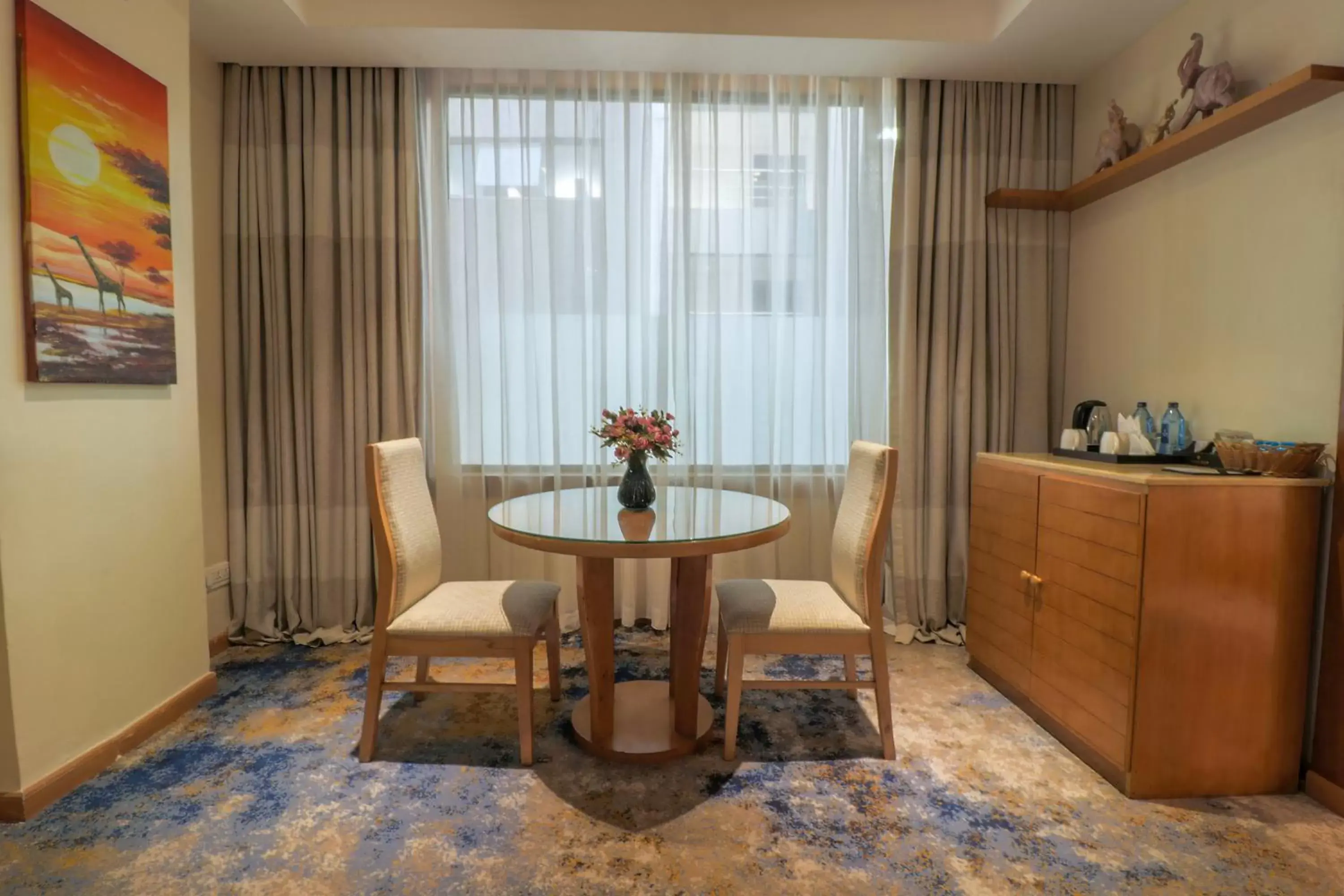 Living room, Seating Area in Golden Tulip Westlands Nairobi