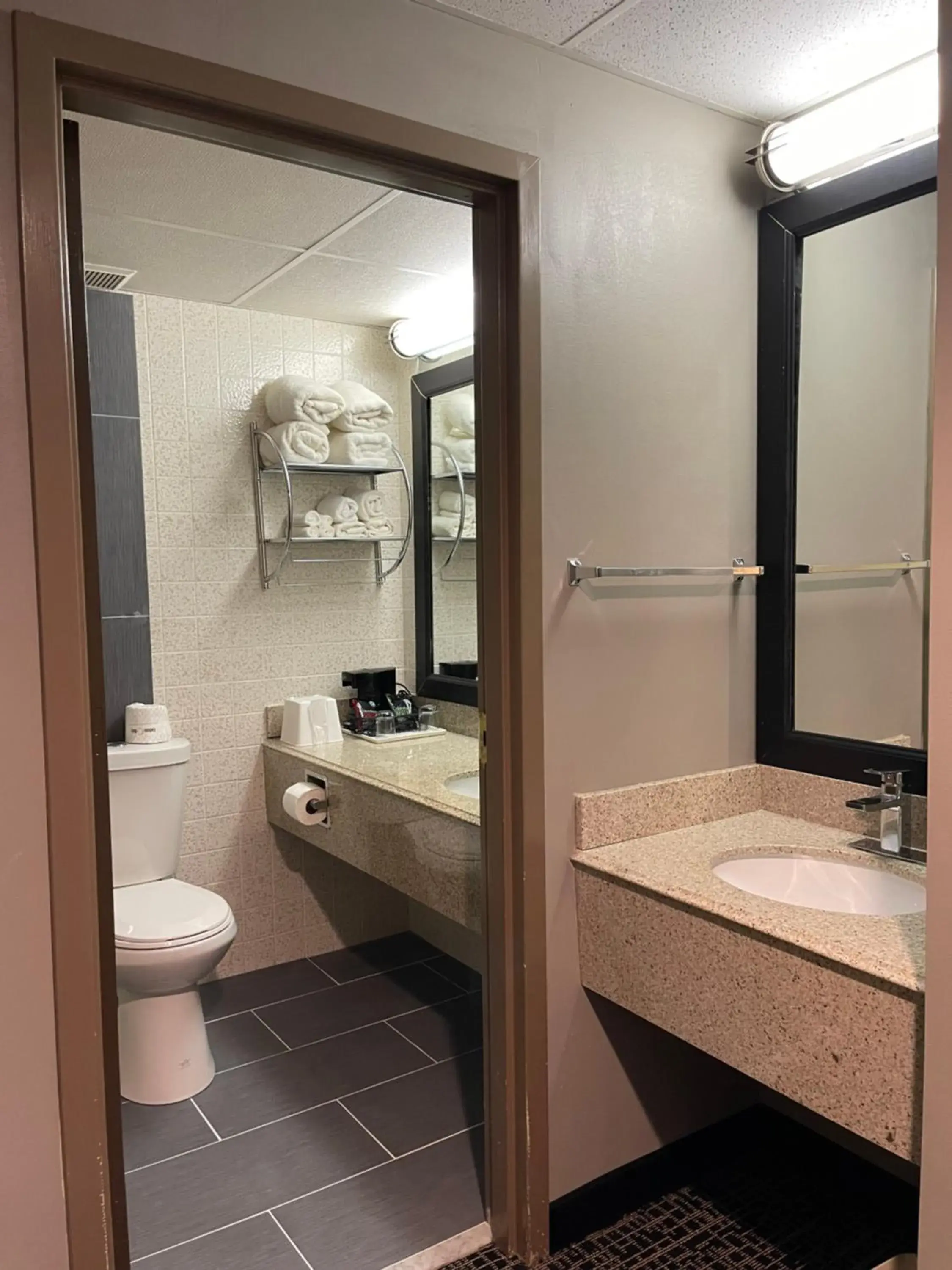 Bathroom in Wingate by Wyndham Lake George