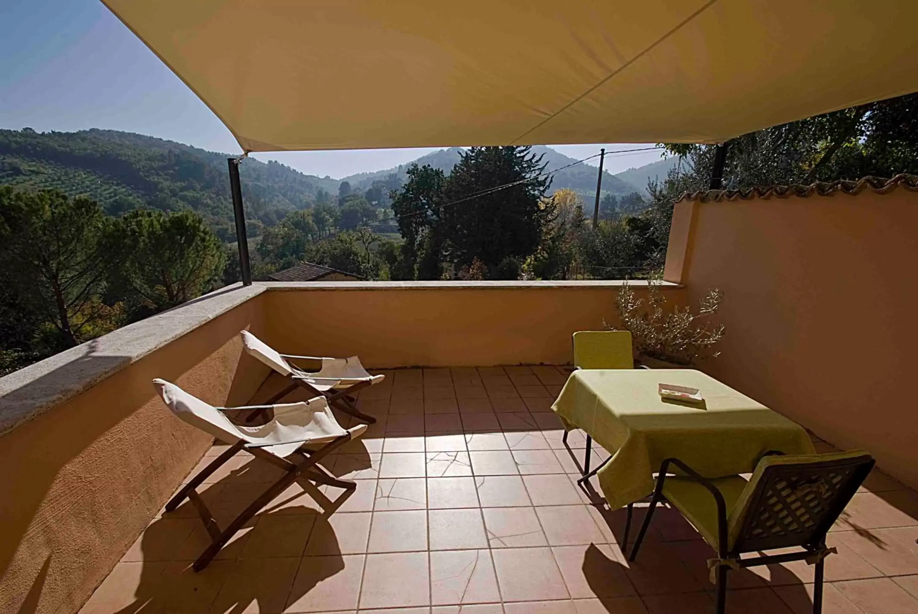 Patio, Balcony/Terrace in Albergo Villa Cristina