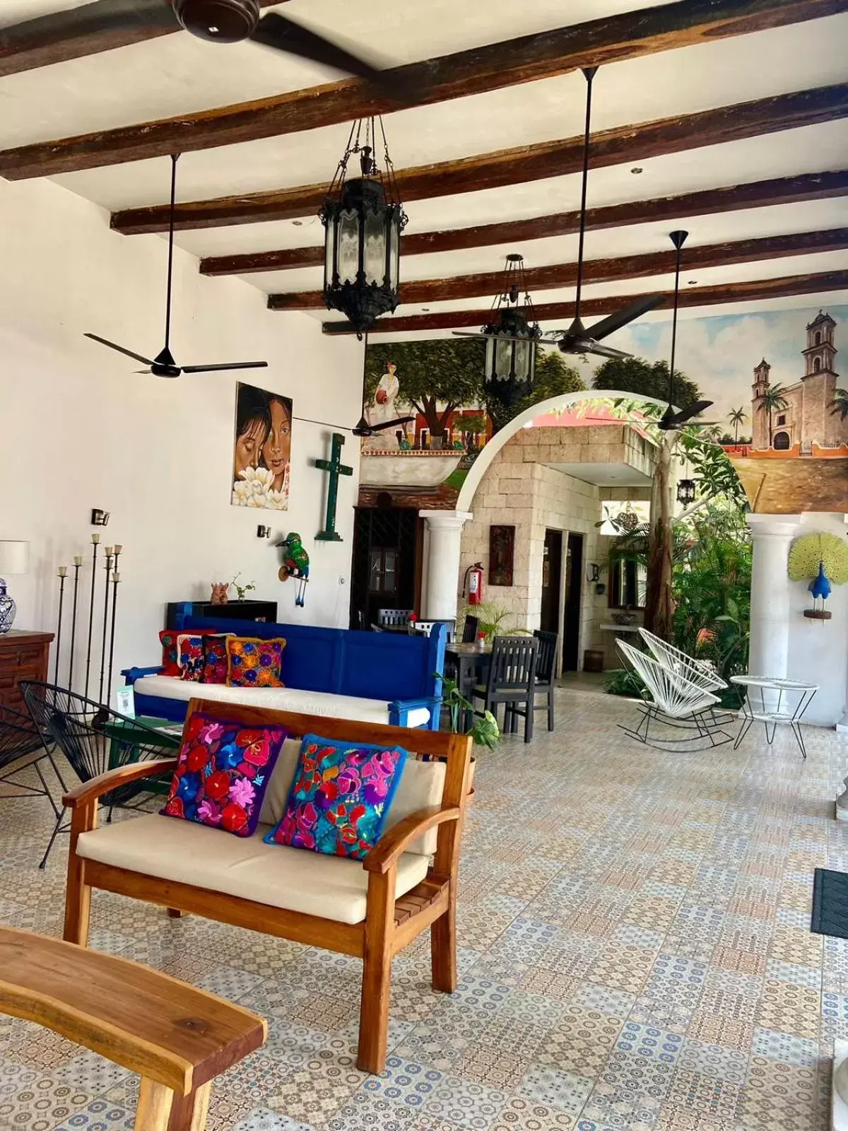 Living room in Real Haciendas