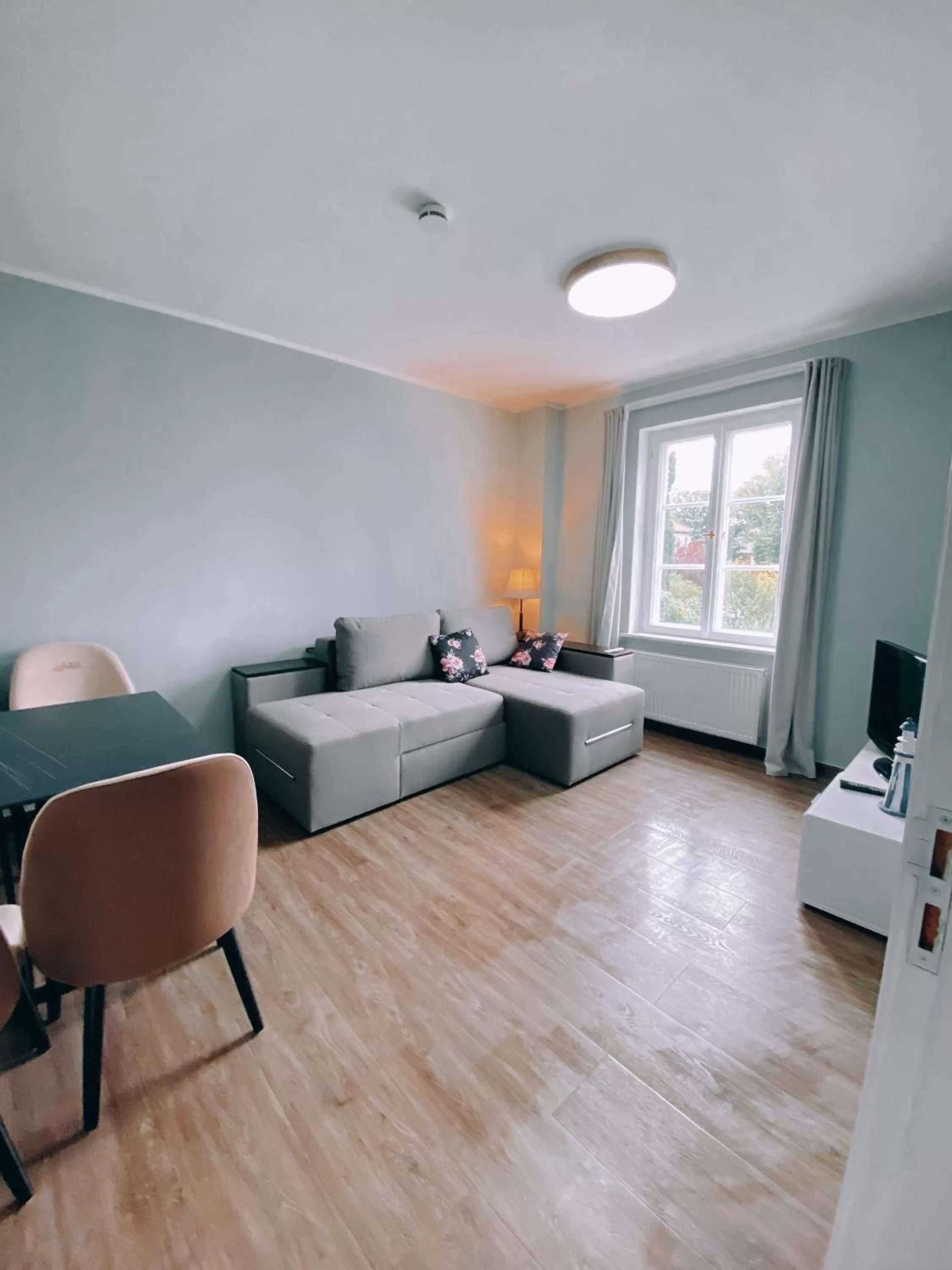 TV and multimedia, Bed in Villa Seebach