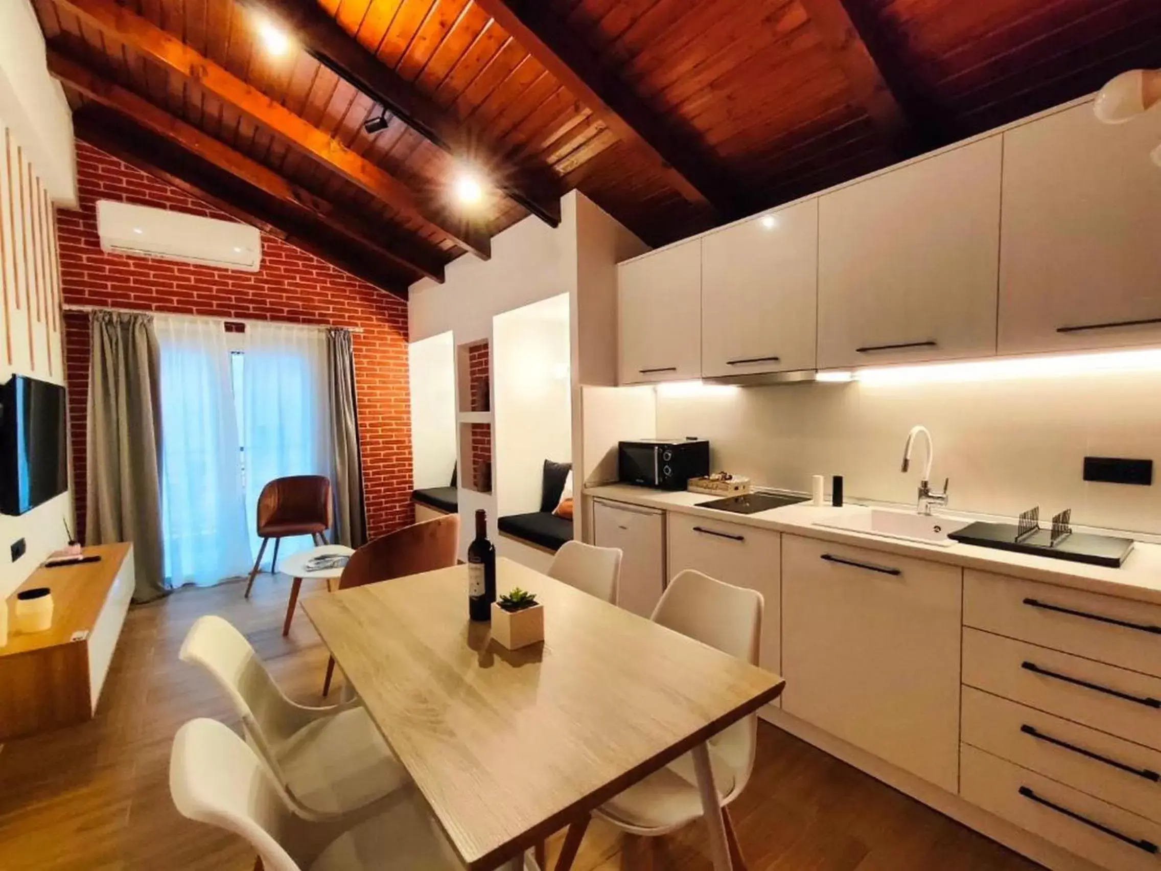 TV and multimedia, Kitchen/Kitchenette in Centro Urban Suites