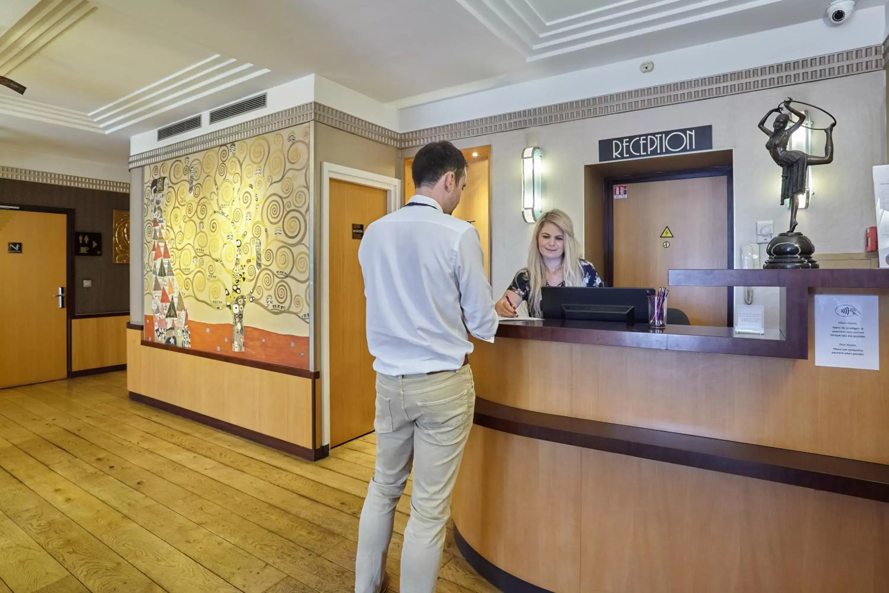 Lobby or reception, Lobby/Reception in Hotel Opéra d'Antin