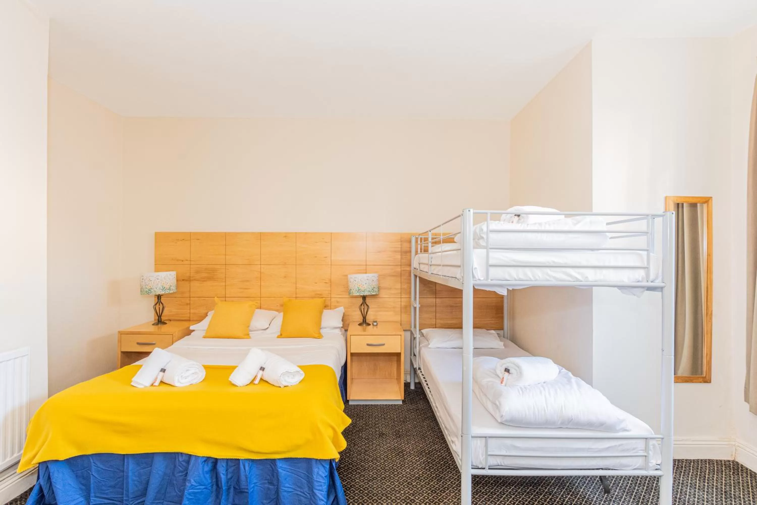 Bed in Brooklands Lodge