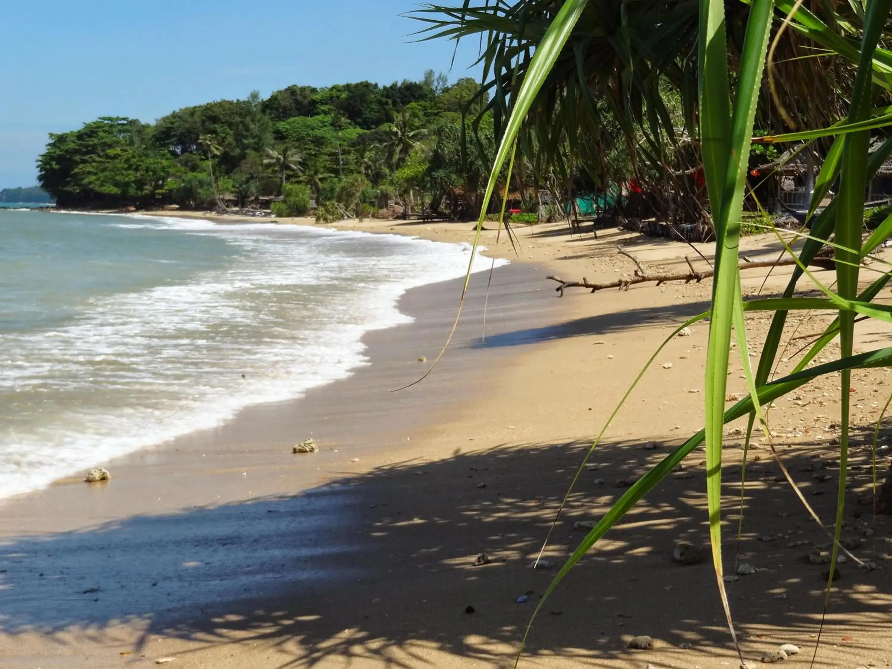 Beach in Lazy Days Bungalows