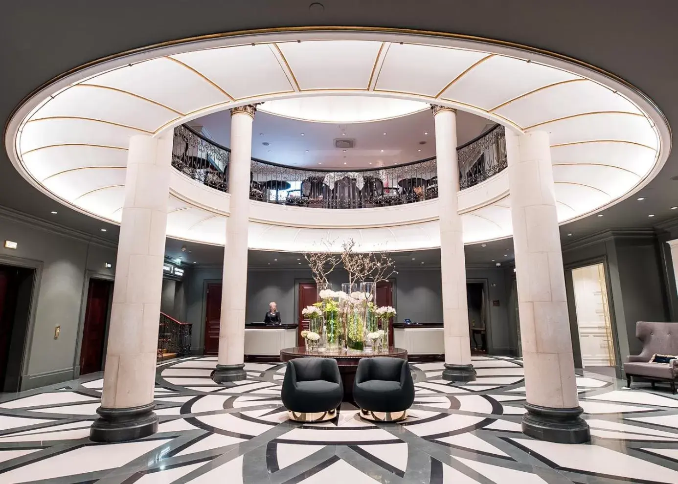 Lobby or reception, Banquet Facilities in Hotel Kämp