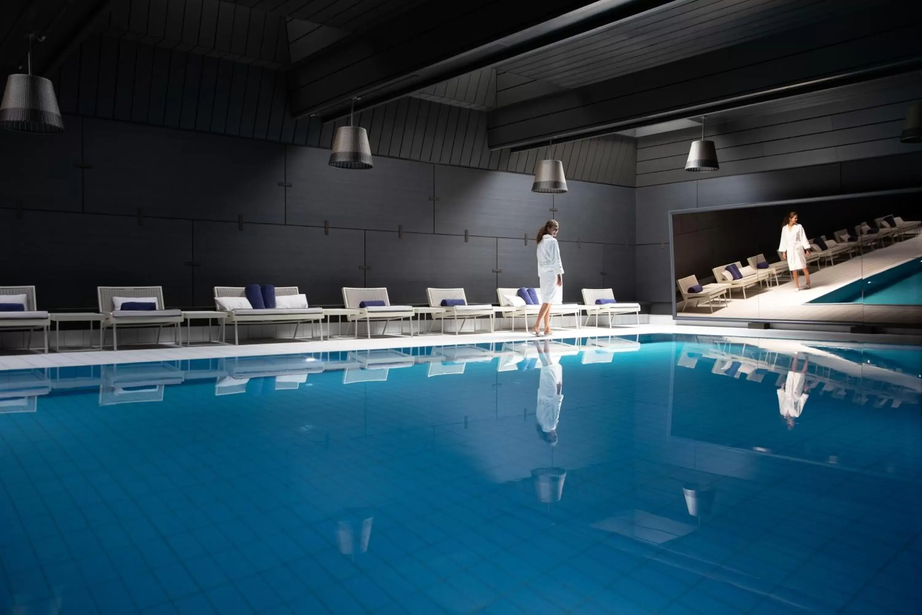 Swimming Pool in Schweizerhof Zermatt - a Small Luxury Hotel