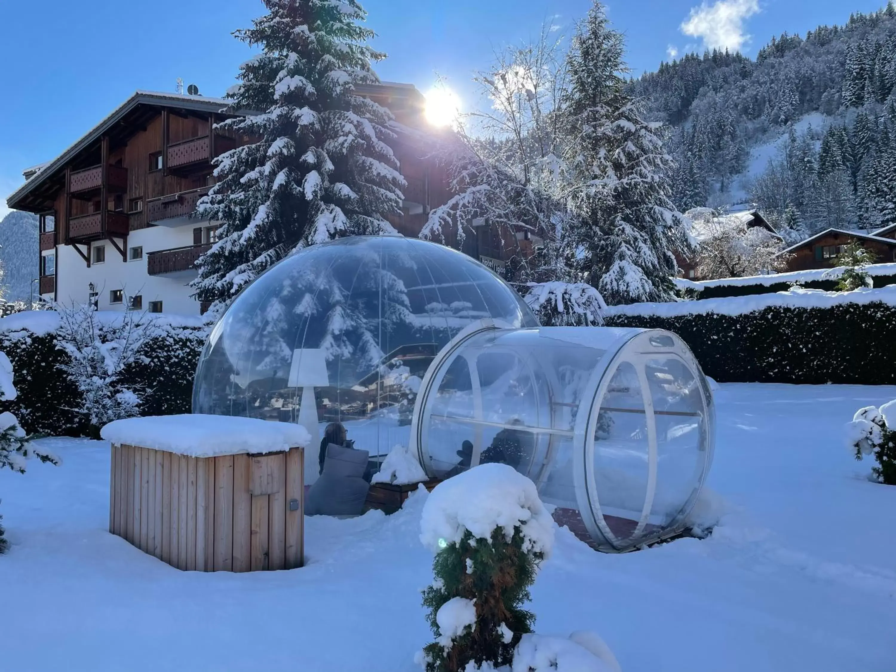 Natural landscape, Winter in Hotel Bel'alpe