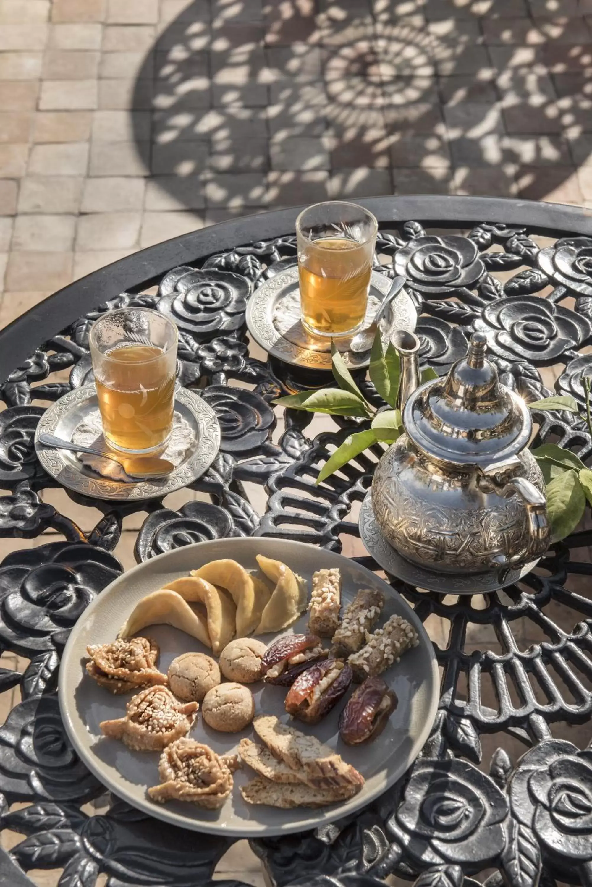 Food and drinks in La Sultana Marrakech