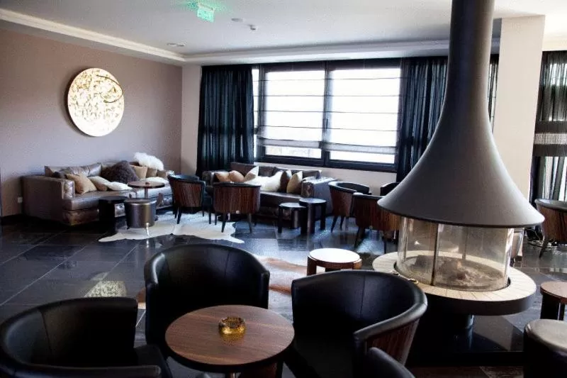 Lounge or bar in Kalavrita Canyon Hotel & Spa