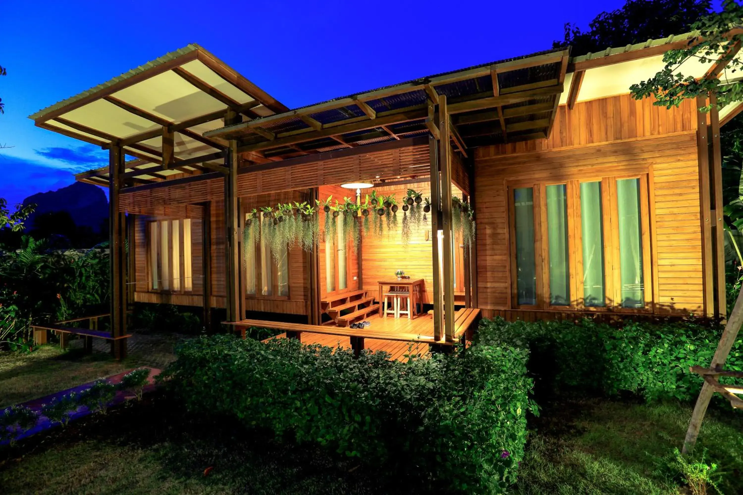 Night, Property Building in Viangviman Luxury Resort, Krabi