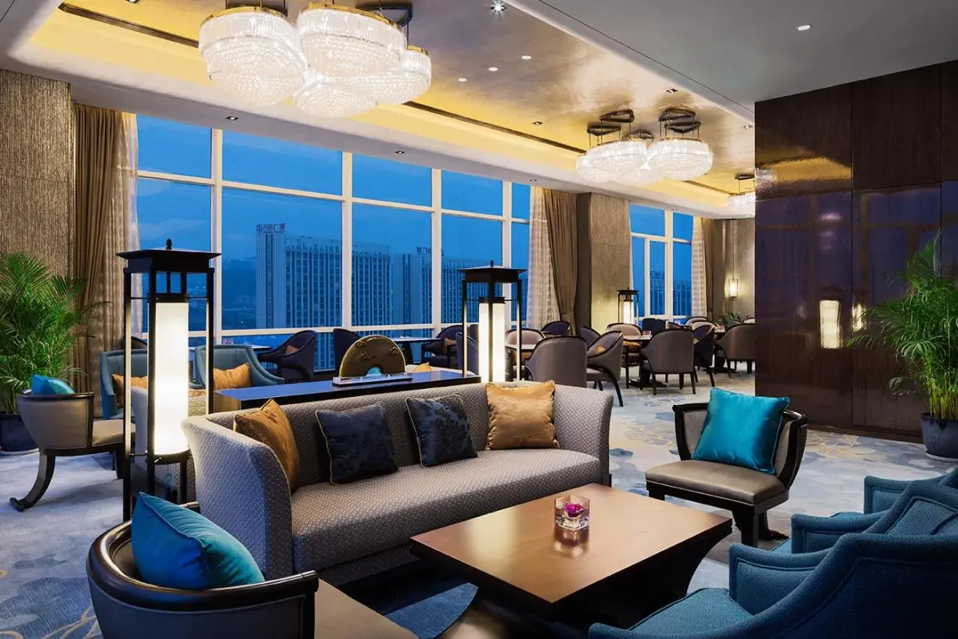 Seating Area in Wanda Realm Hotel Wuhu