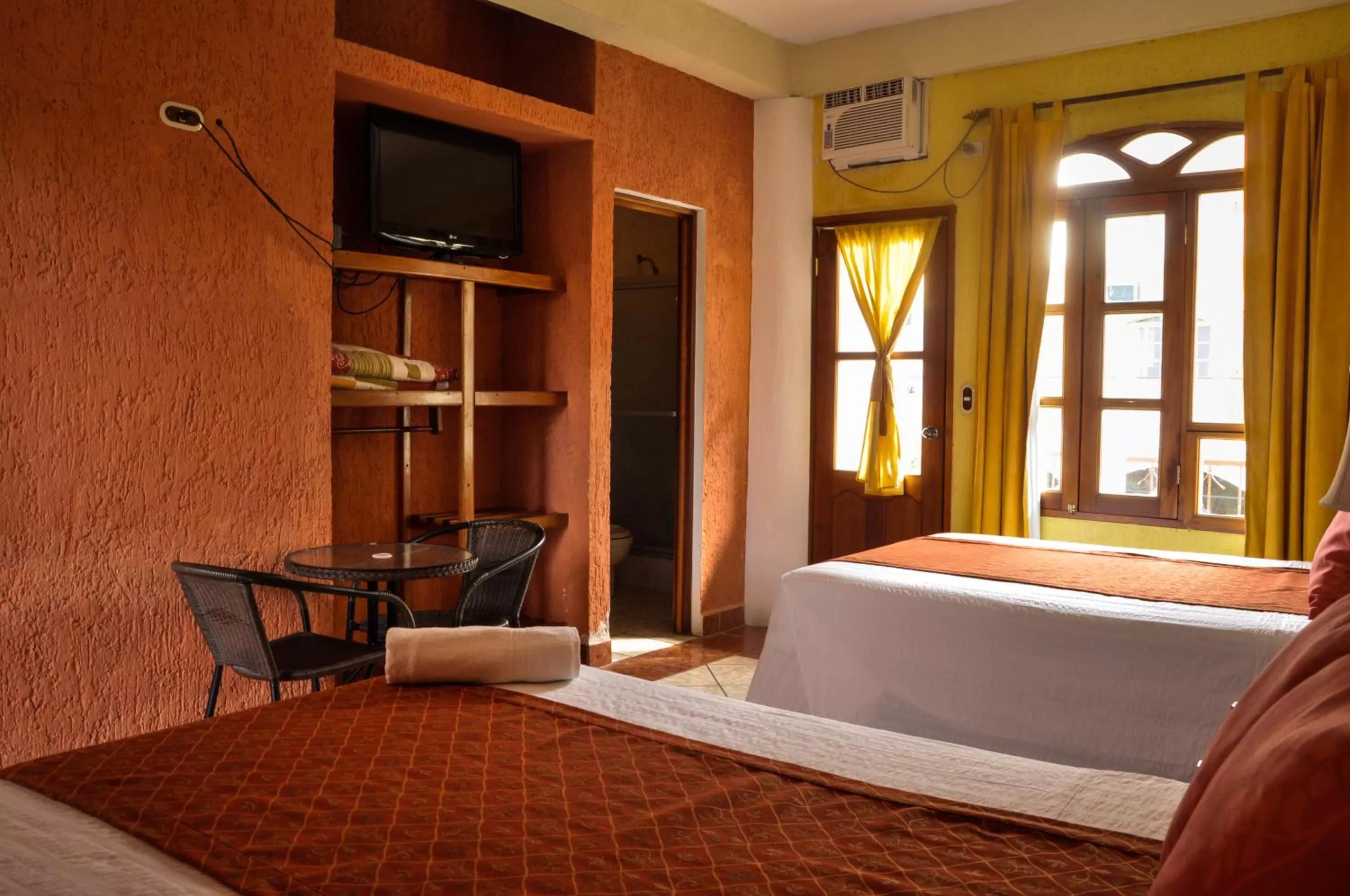 Bed in Hotel Quinta Maya