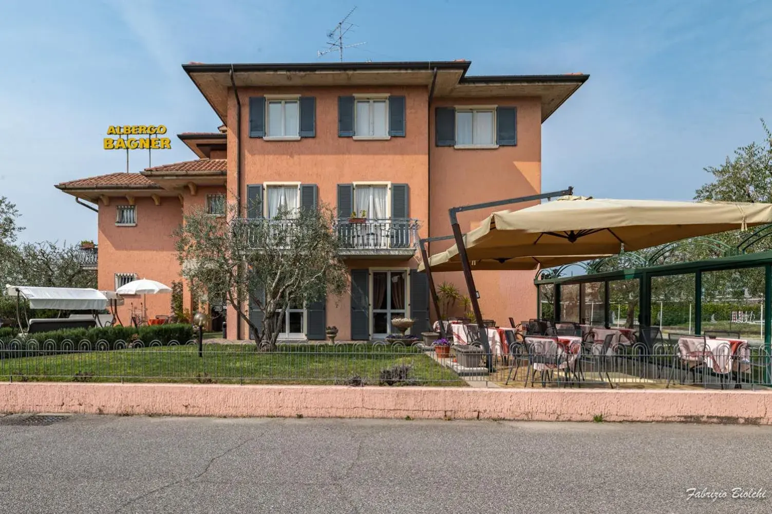 Breakfast, Property Building in Albergo Bagner