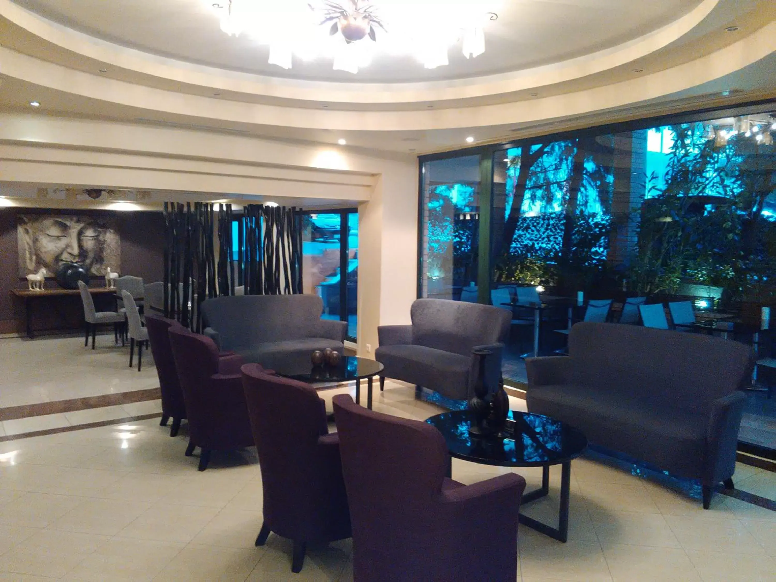 Communal lounge/ TV room, Lounge/Bar in Nefeli Hotel Alimos