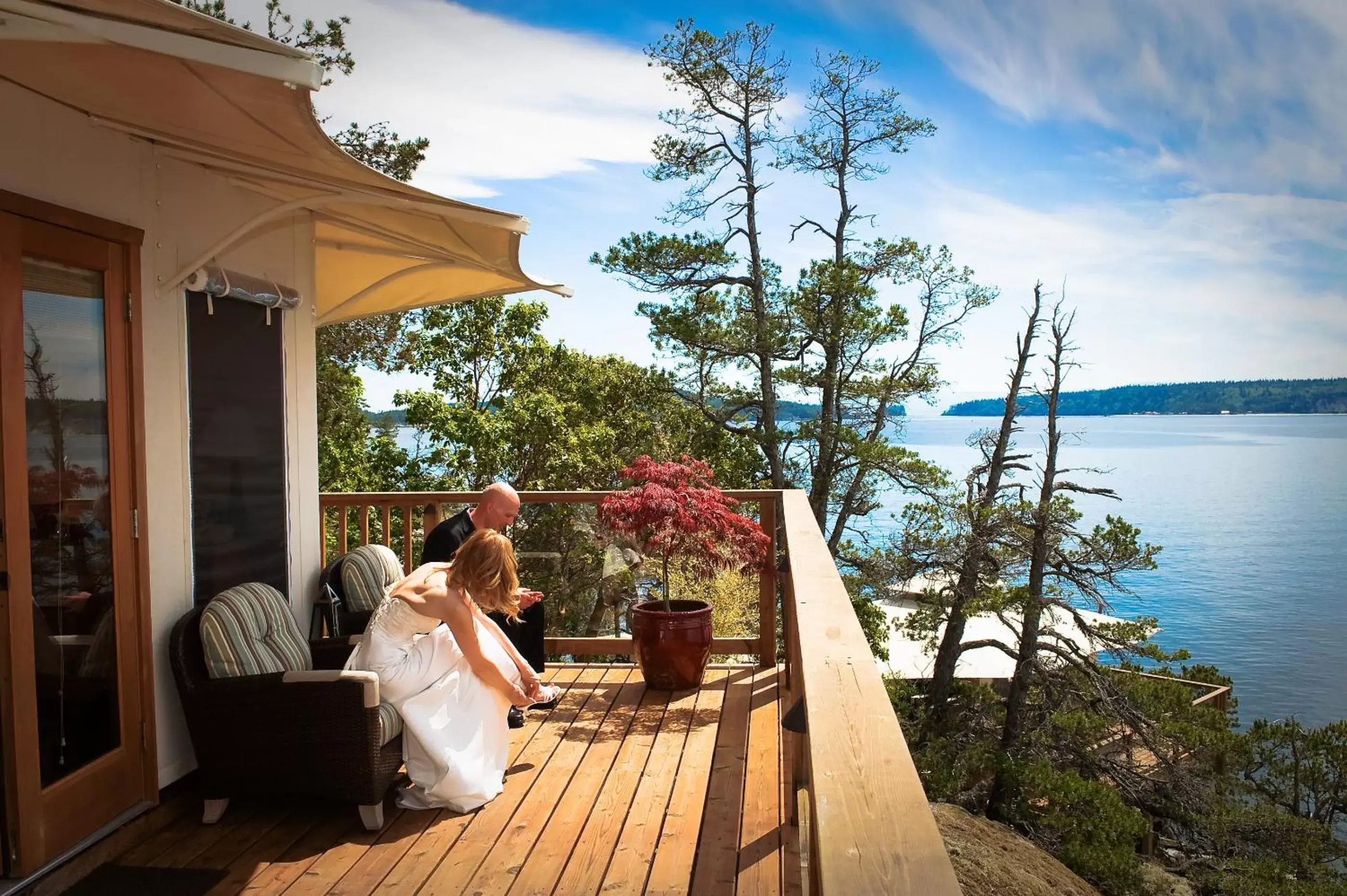 Balcony/Terrace in Rockwater Secret Cove Resort