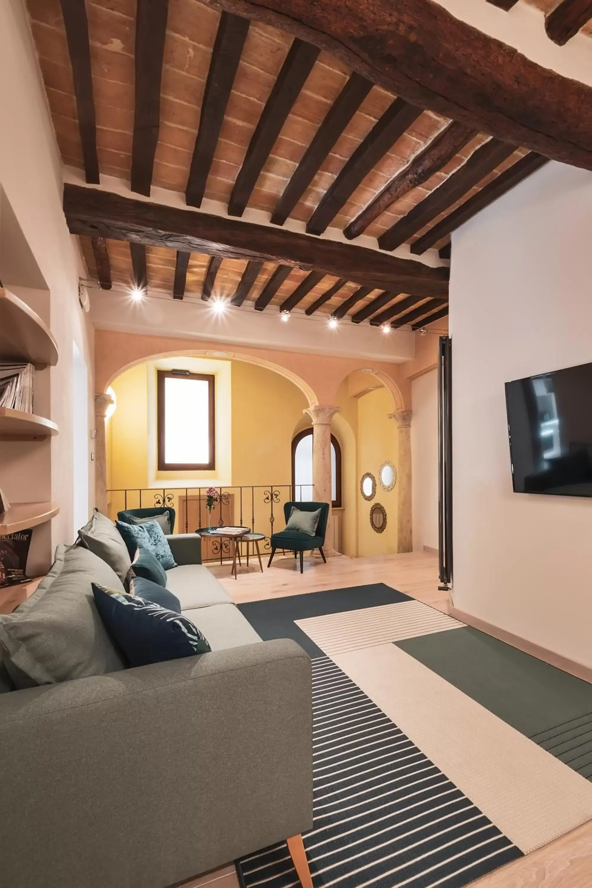 Bed, Seating Area in Drogheria e Locanda Franci