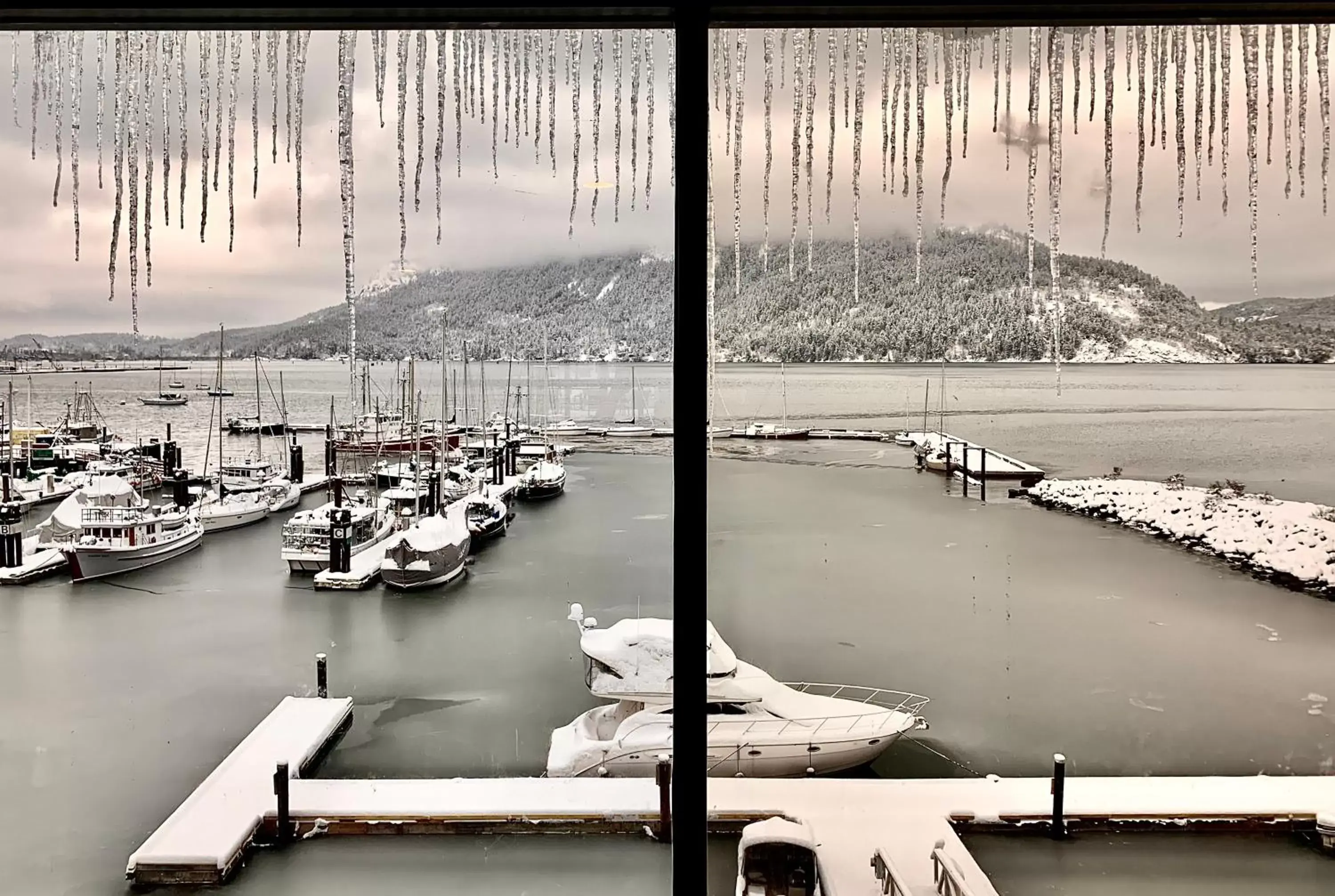 View (from property/room) in Oceanfront Suites at Cowichan Bay
