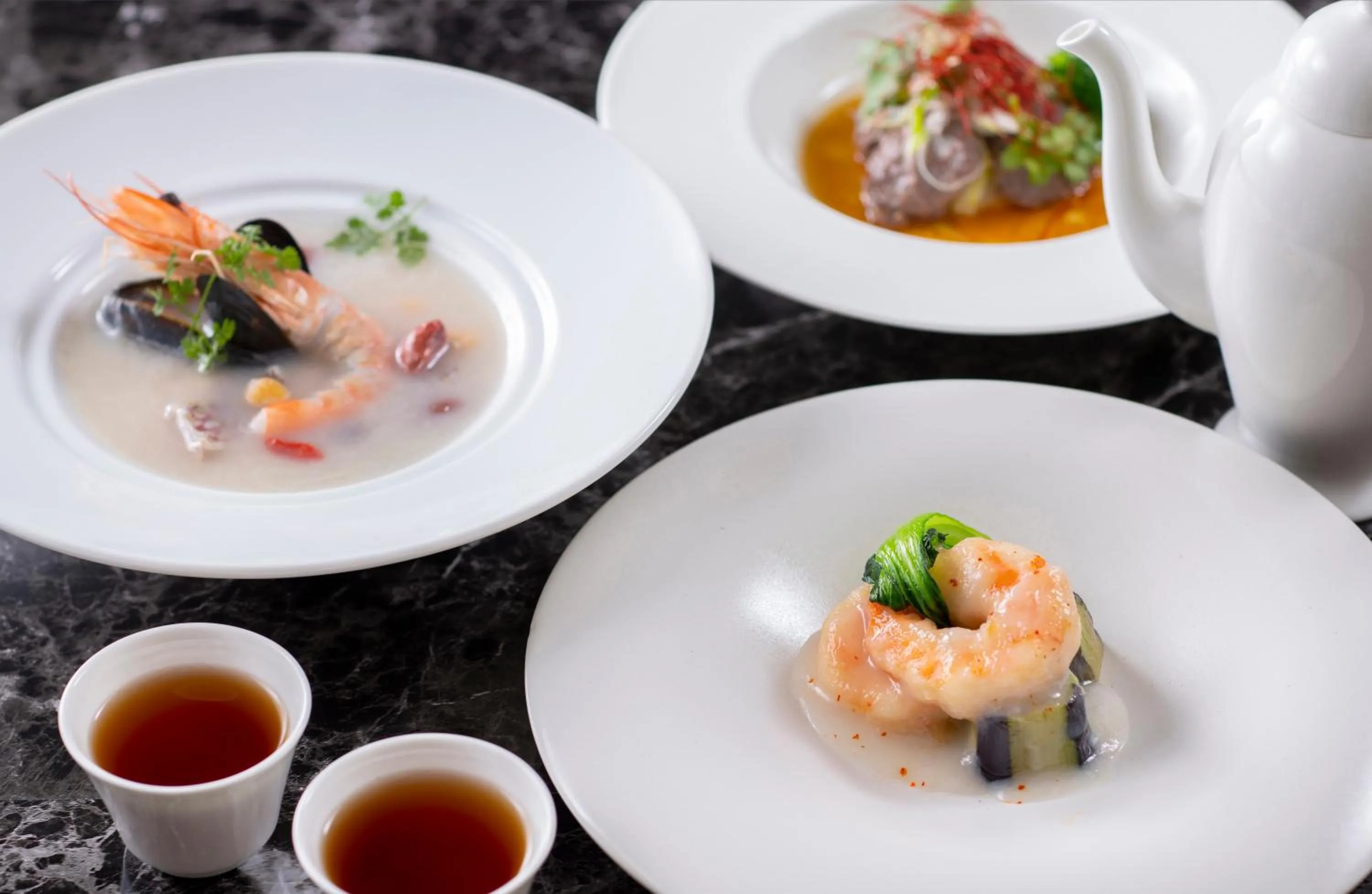 Food close-up in Miyako Hotel Amagasaki