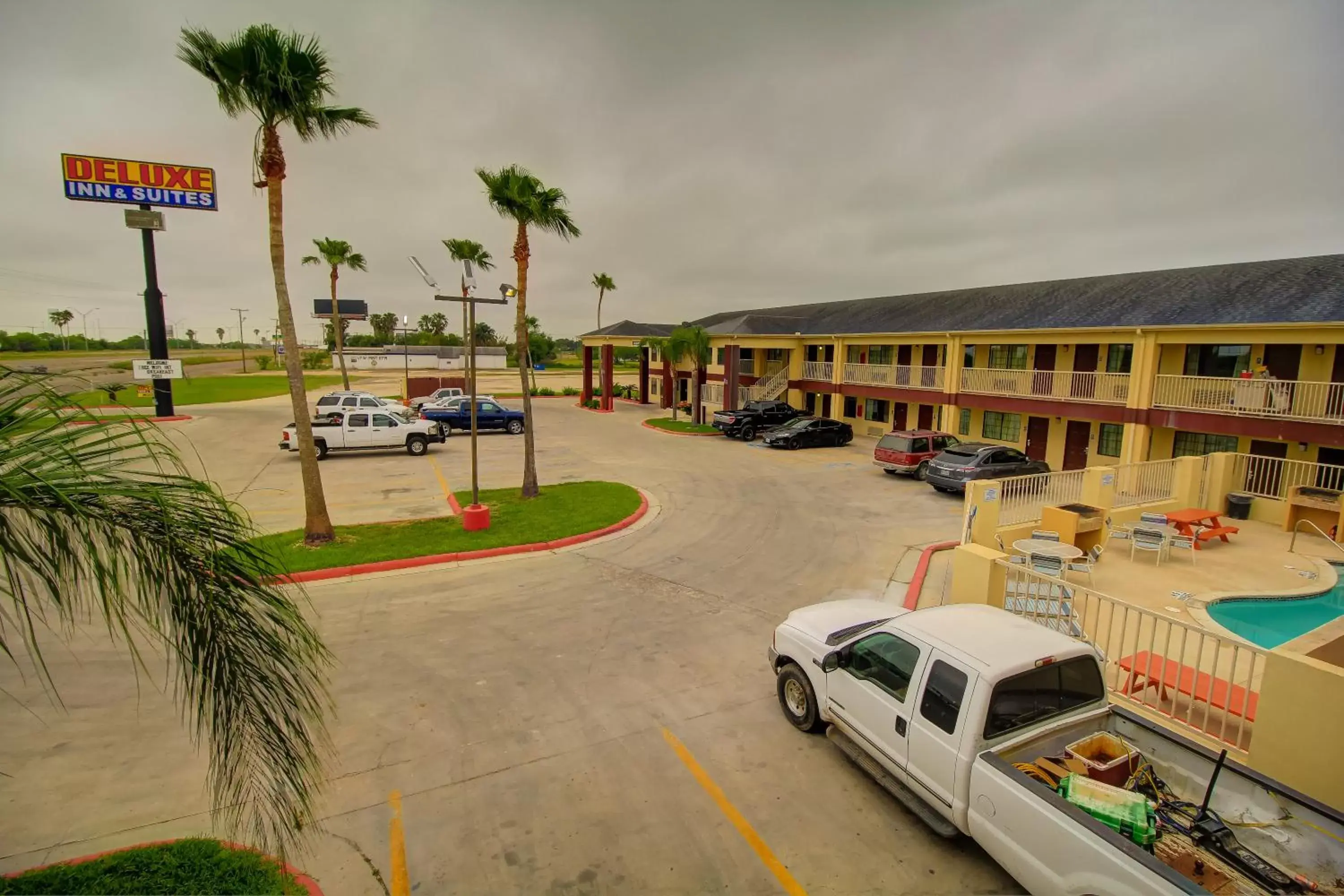 Garden view in Deluxe Inn and Suites