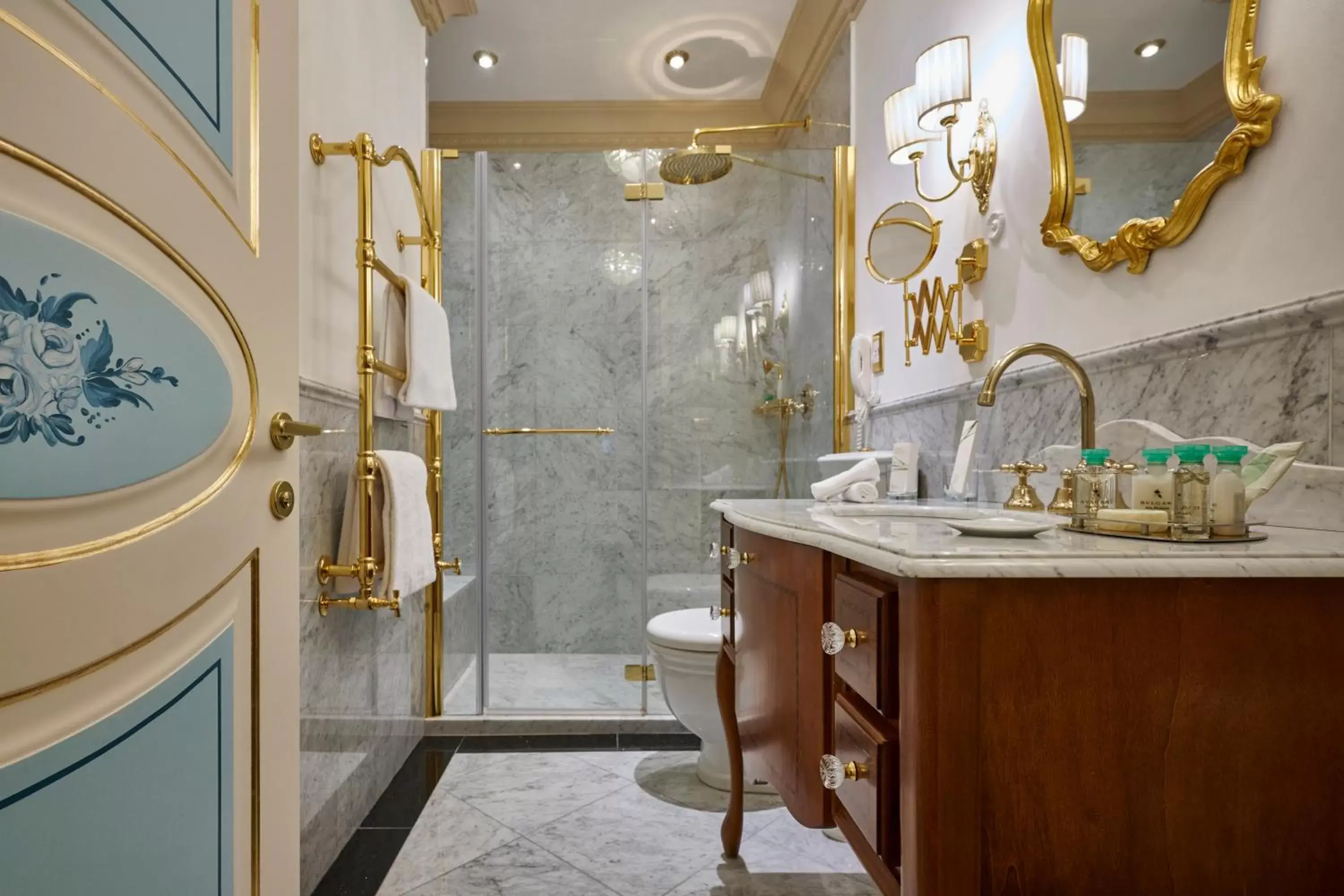 Shower, Bathroom in Hotel Flüela Davos, in The Unbound Collection by Hyatt