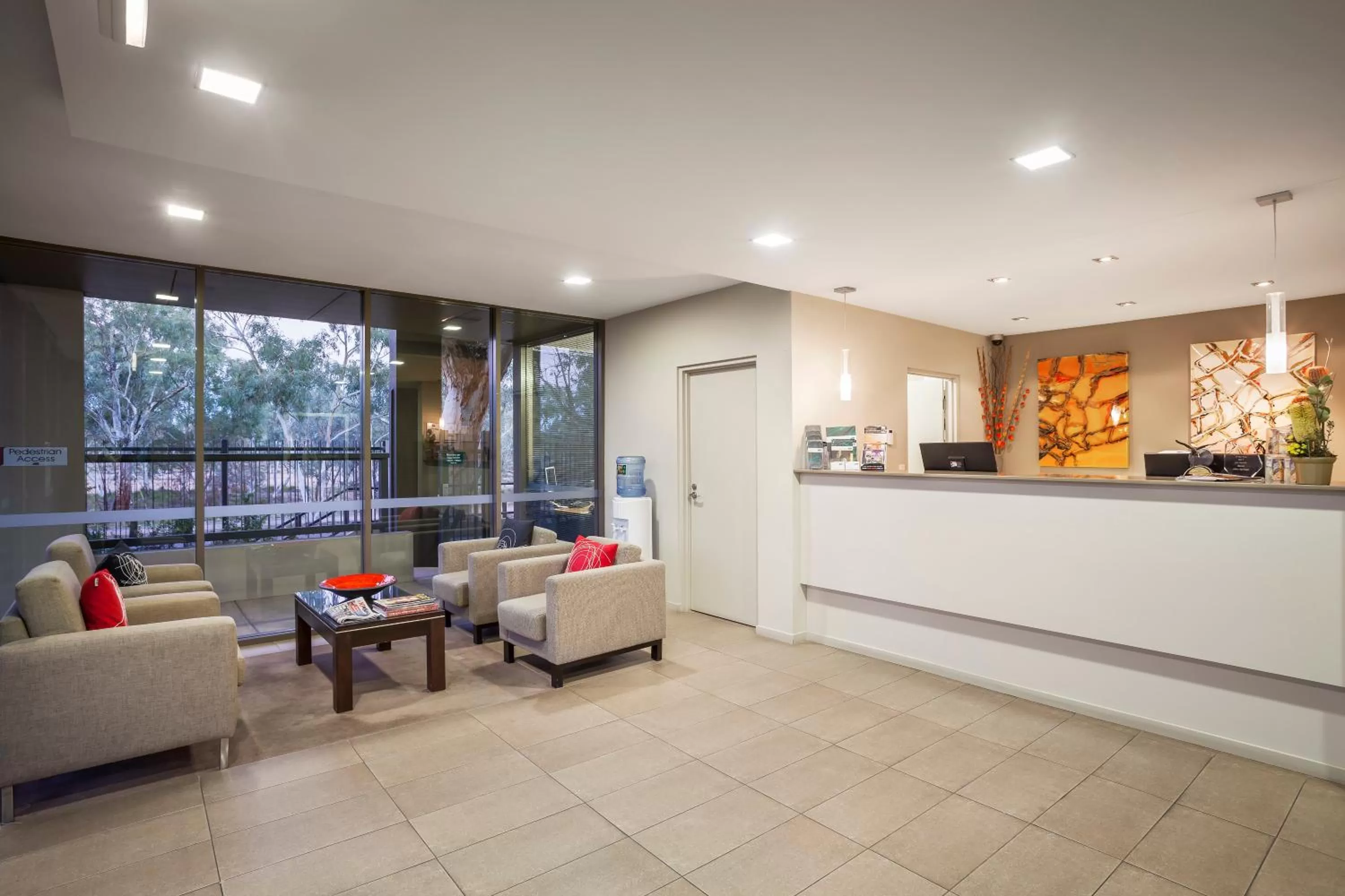 Lobby or reception in Quest Alice Springs