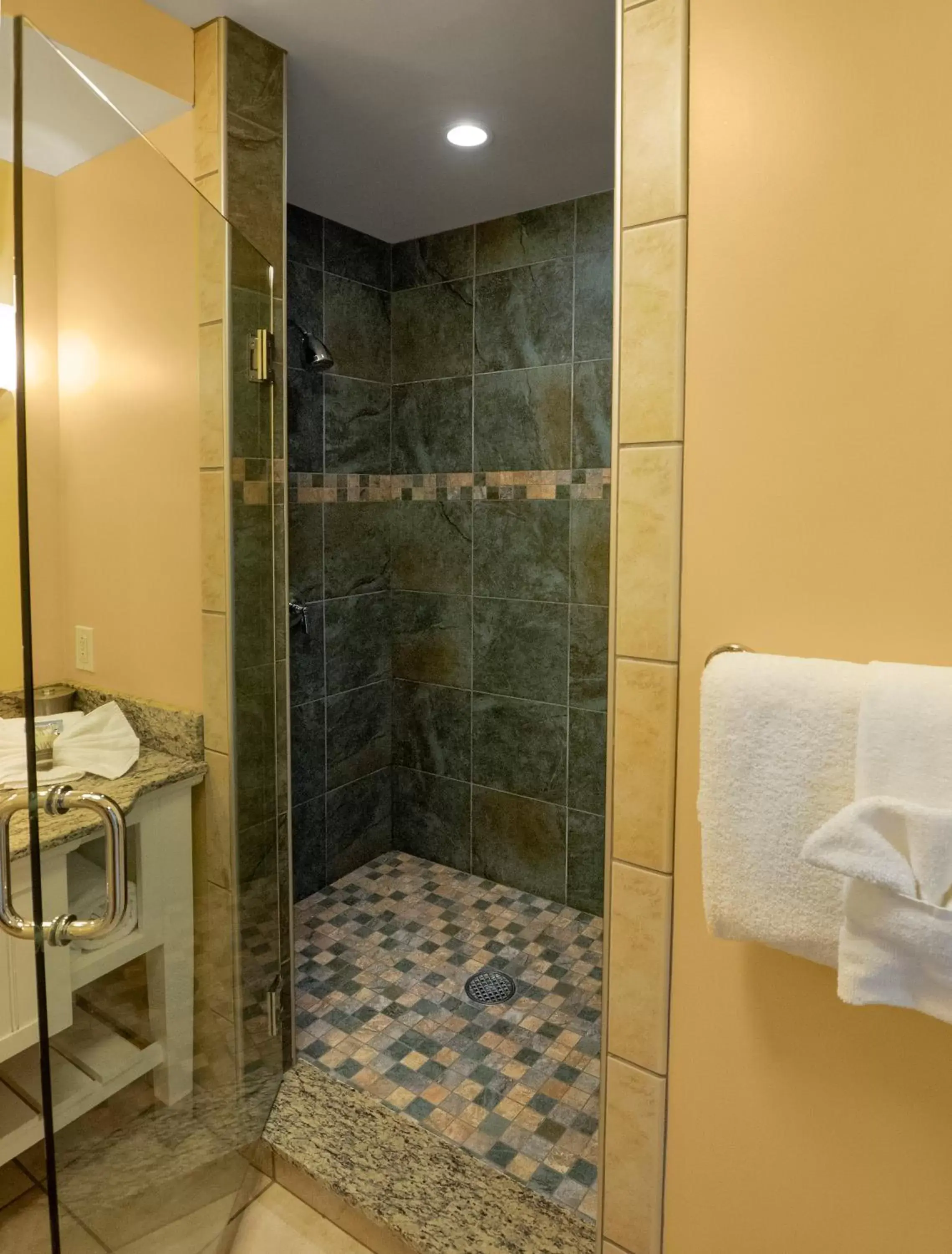 Bathroom in Watkins Glen Harbor Hotel